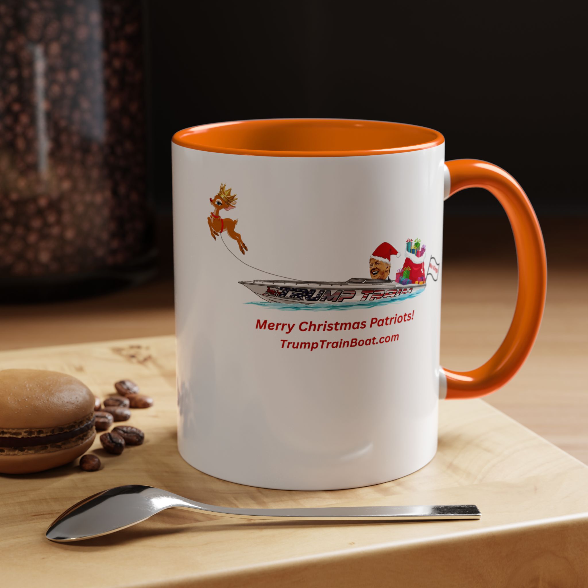 Merry Christmas Patriots Coffee Mug - Image 57