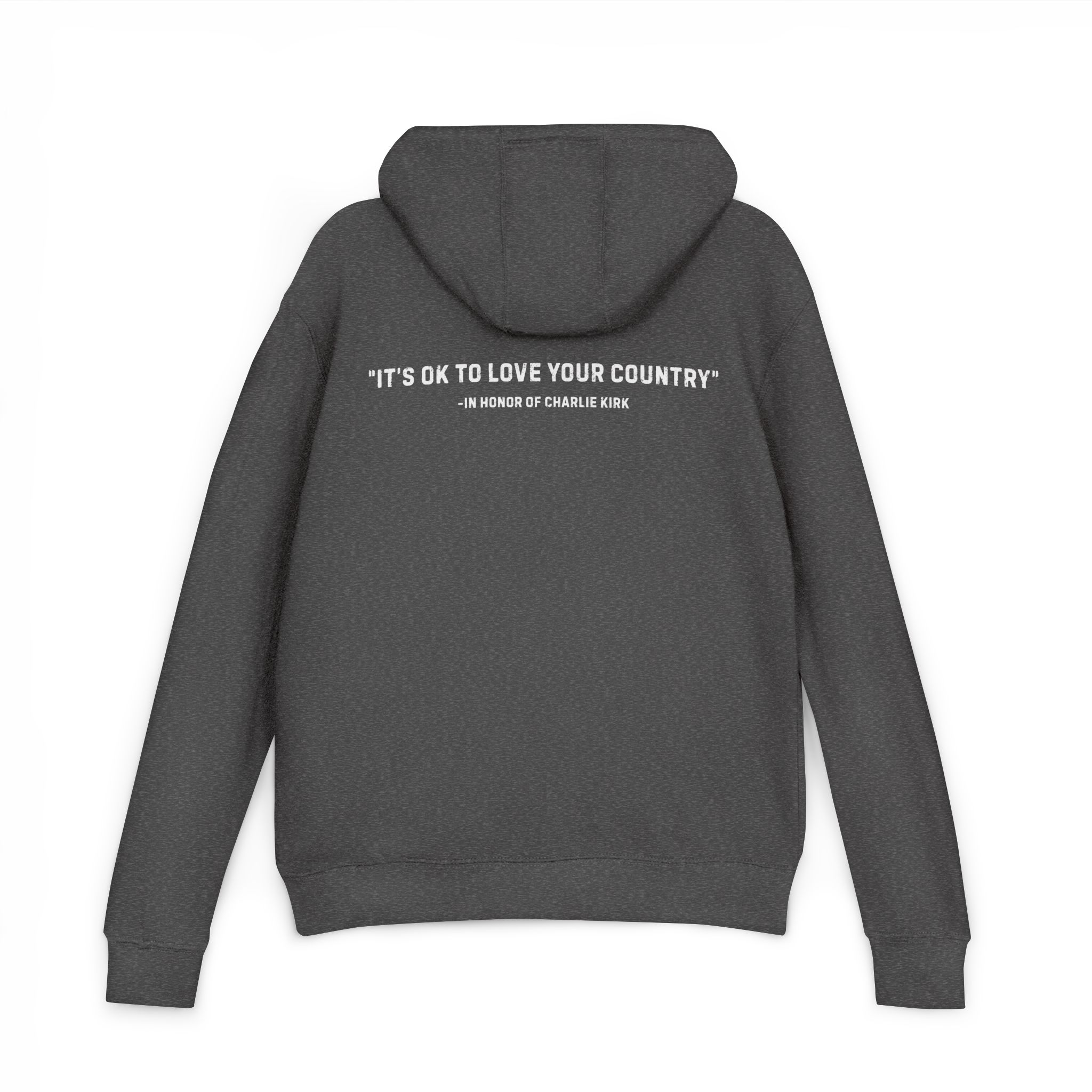 It's OK to Love Your Country Hoodie - Image 2