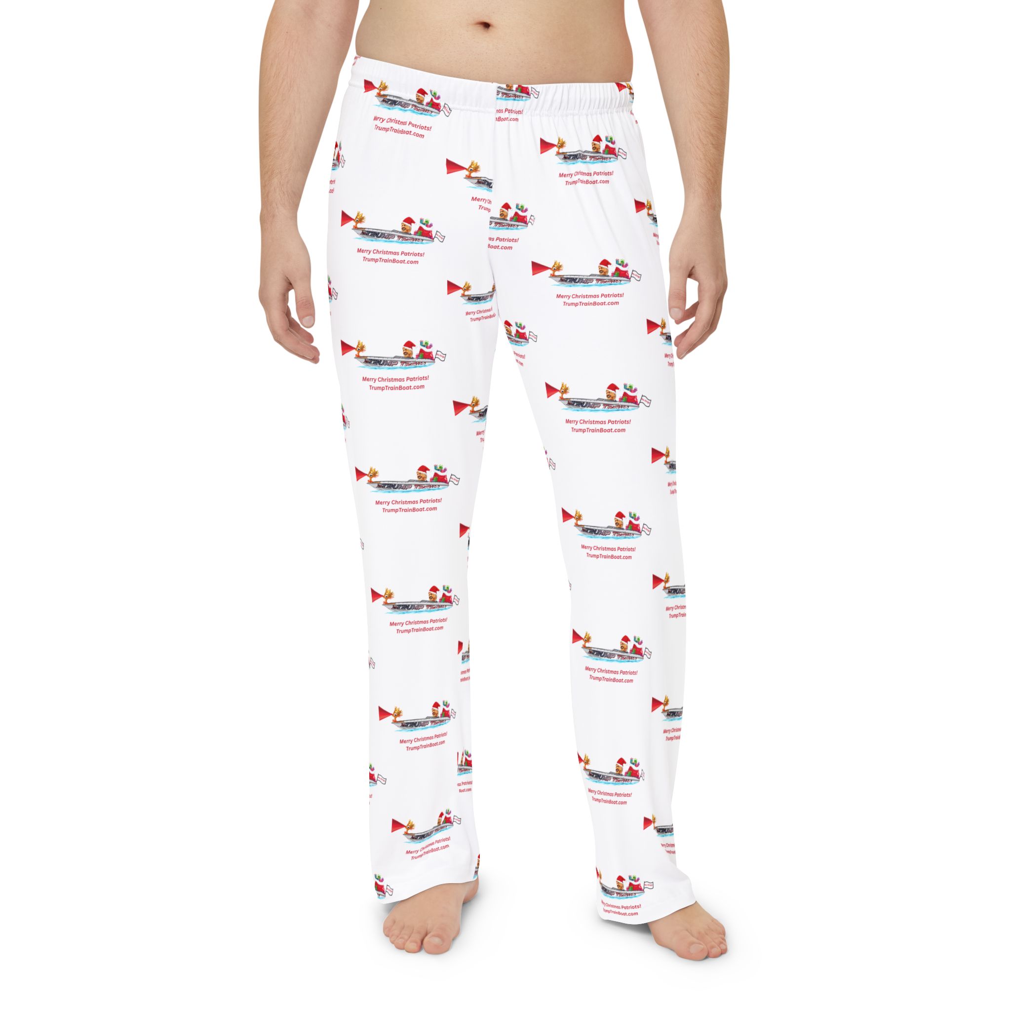 Trump Santa Men's Christmas Pajama's - Image 3