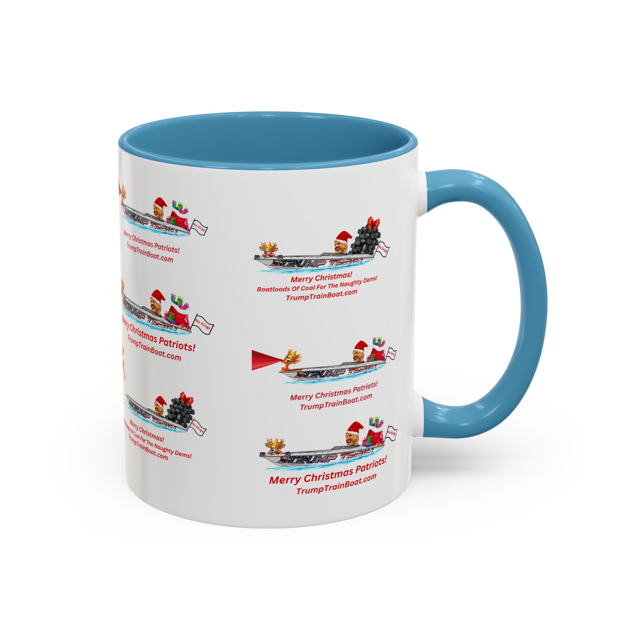 Christmas Multiple Trump Santa Coffee Mug - Image 50
