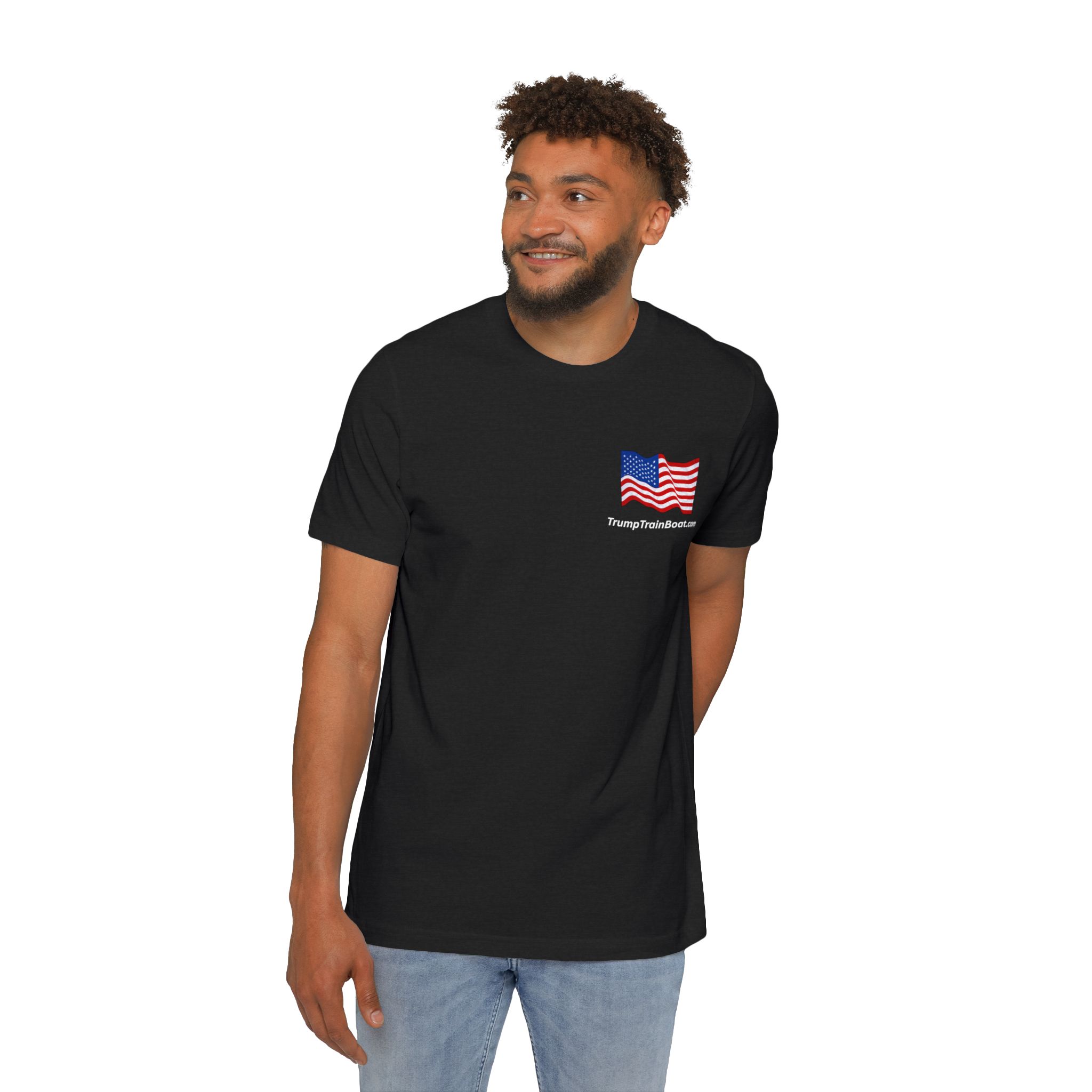 Merry Christmas Patriots Tee - Image 3