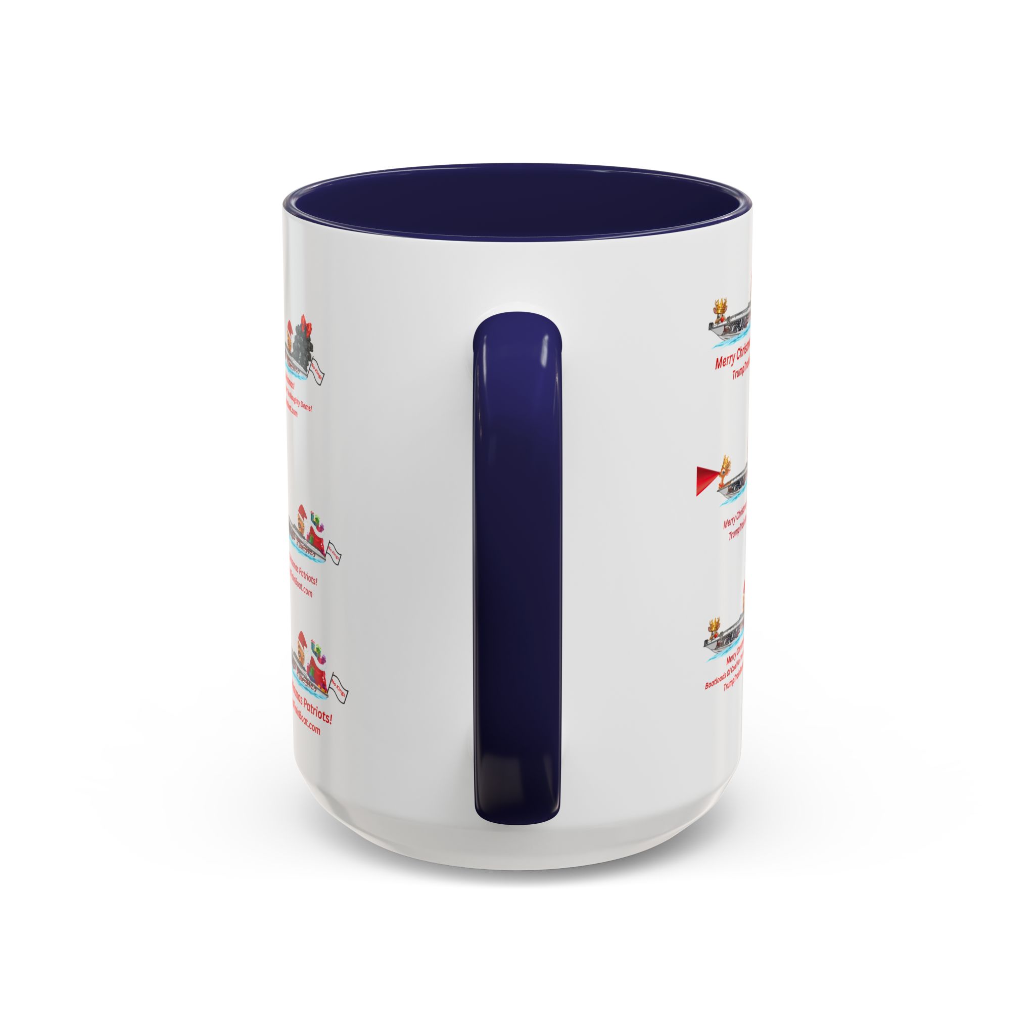 Christmas Multiple Trump Santa Coffee Mug - Image 34