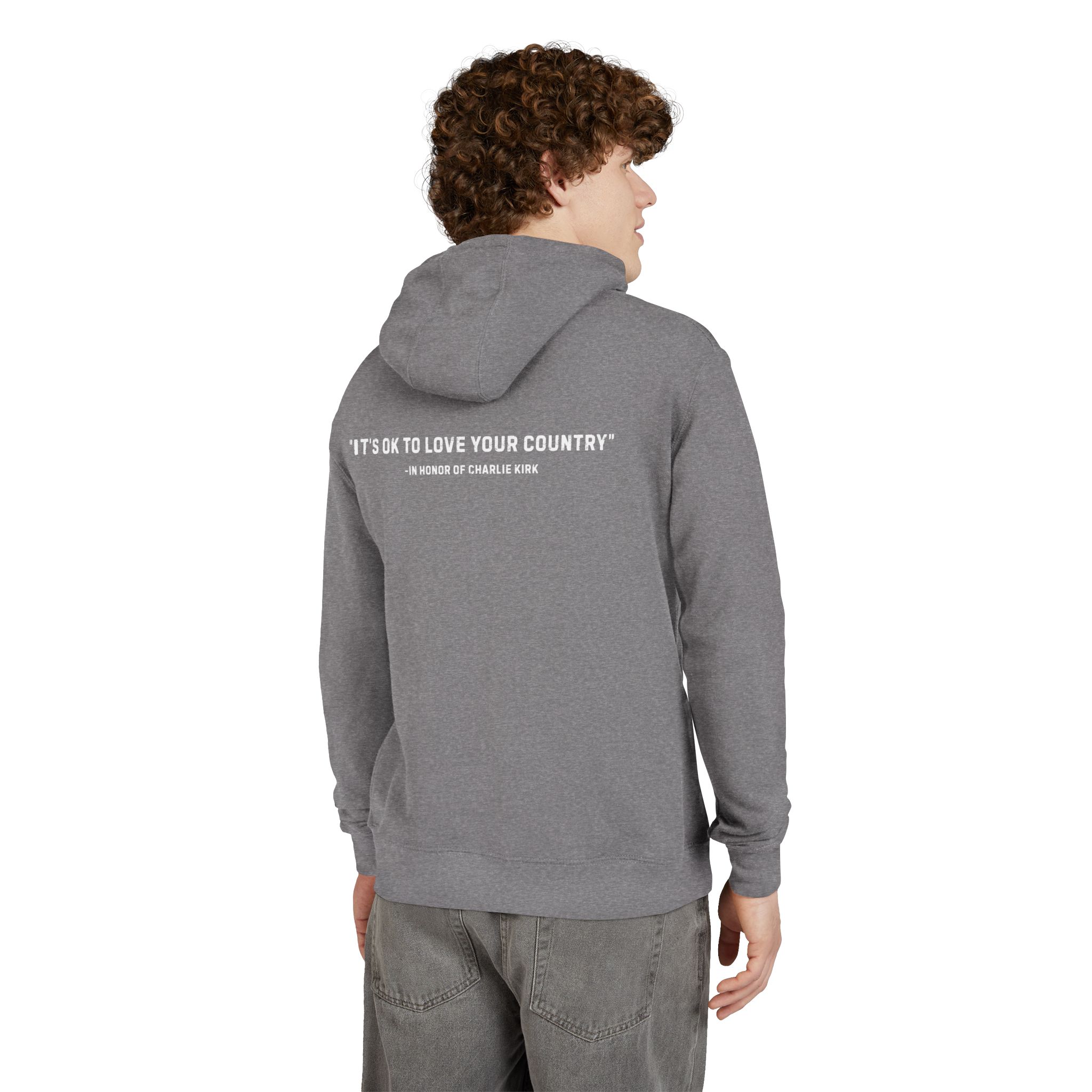 It's OK to Love Your Country Hoodie - Image 41