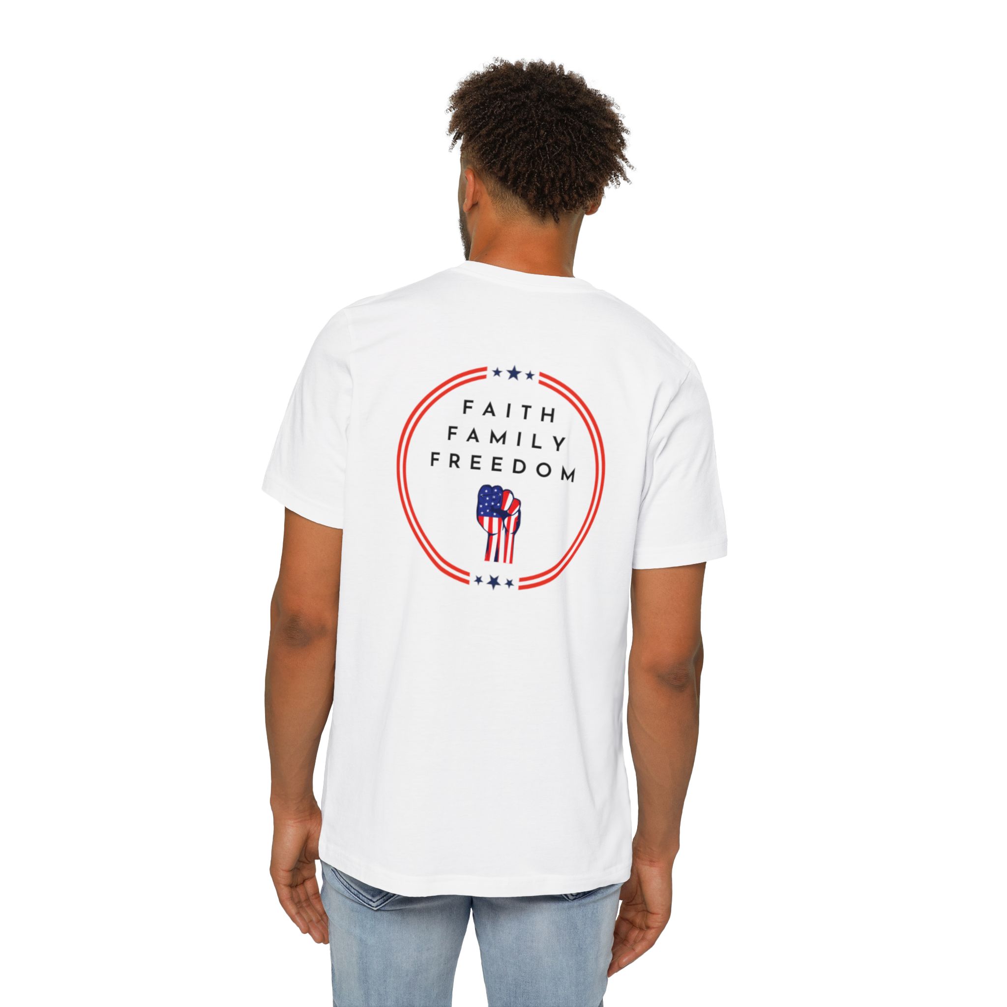 Crowned Trump Train Boat Graphic Tee - Image 4