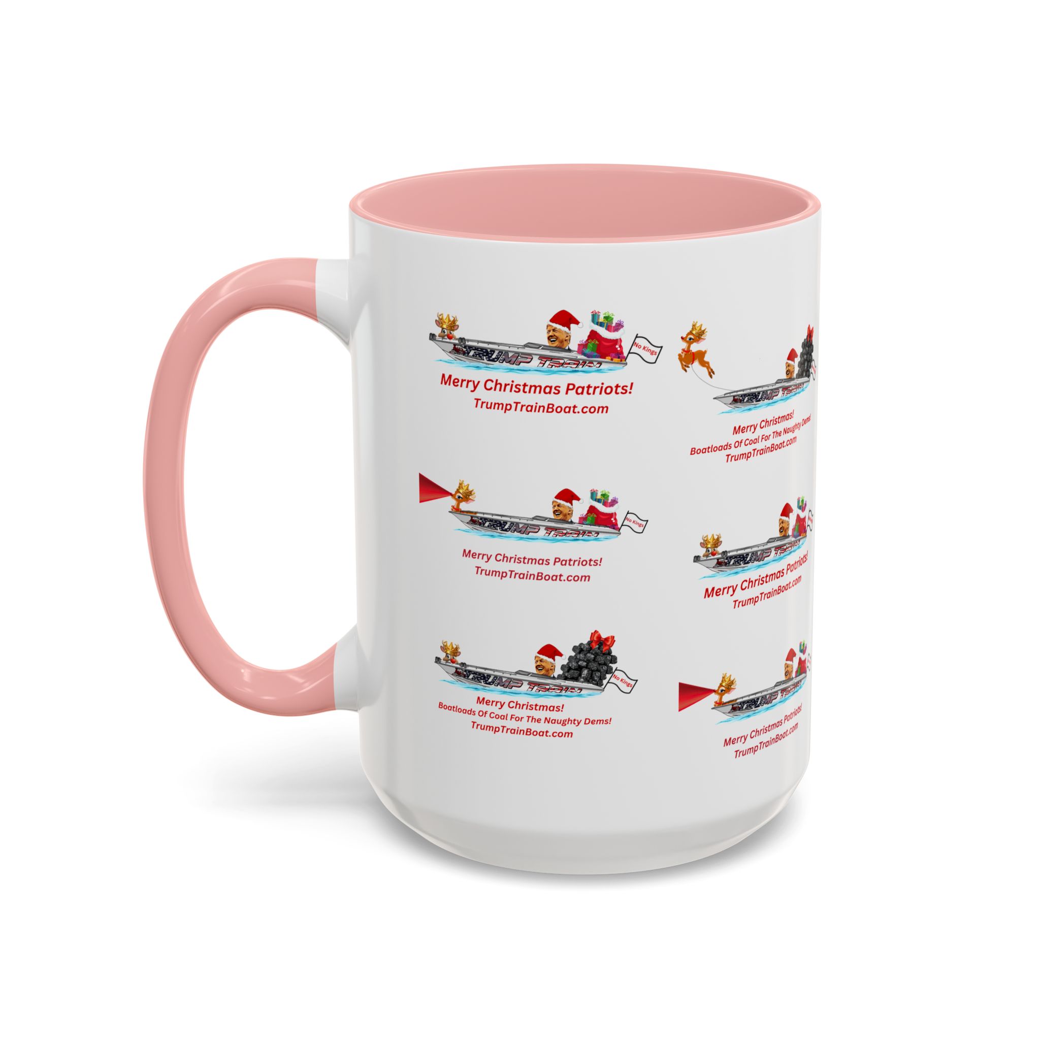 Christmas Multiple Trump Santa Coffee Mug - Image 39