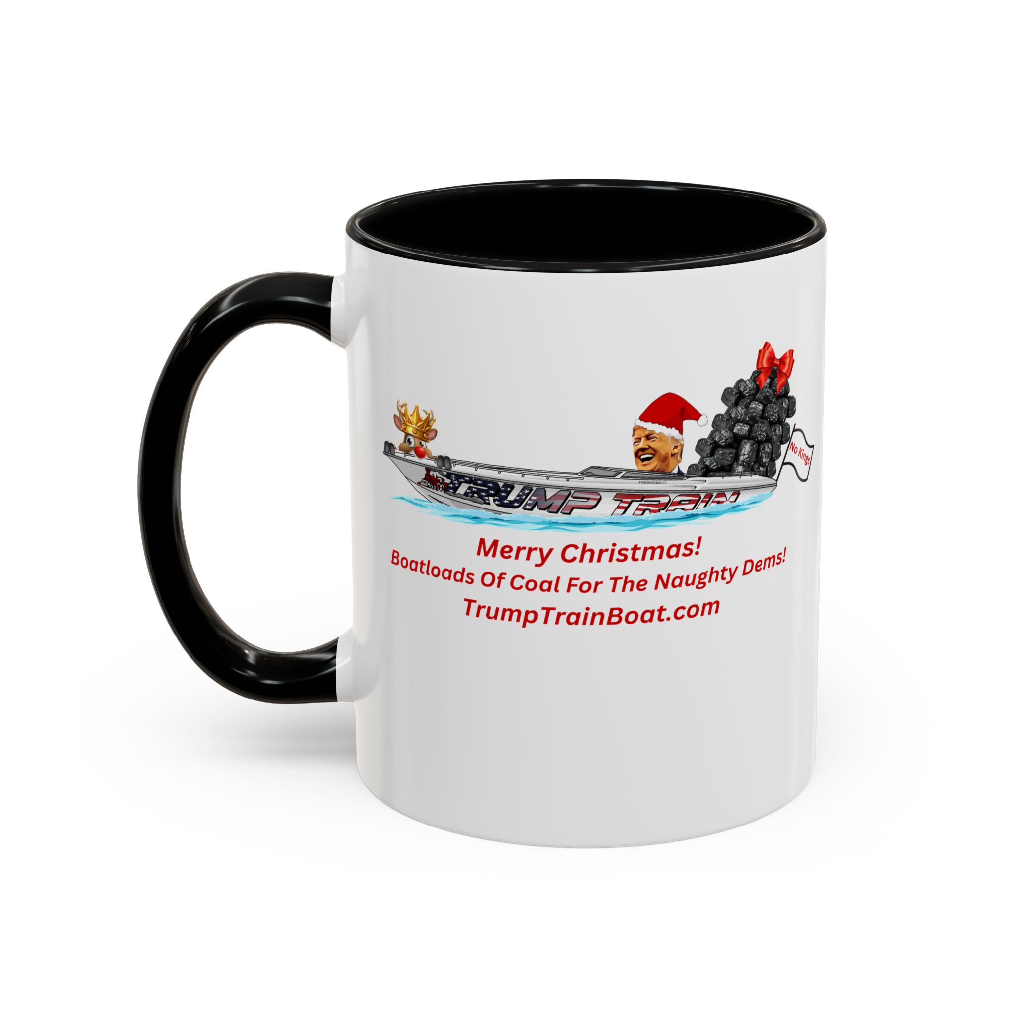 Merry Christmas Patriots Coffee Mug - Image 3