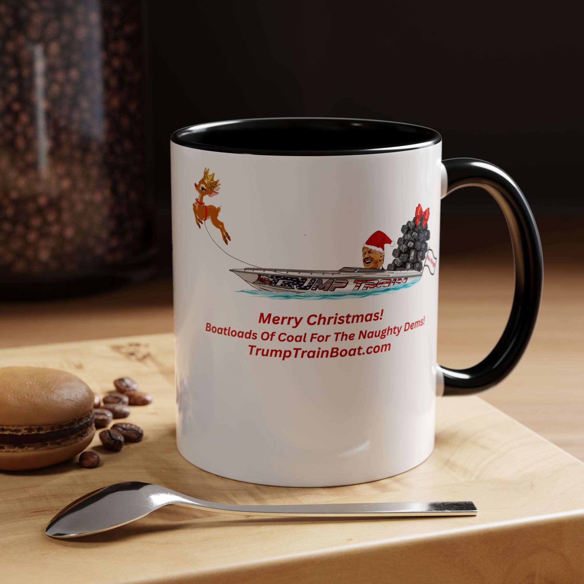 Merry Christmas Patriots Coffee Mug - Image 5