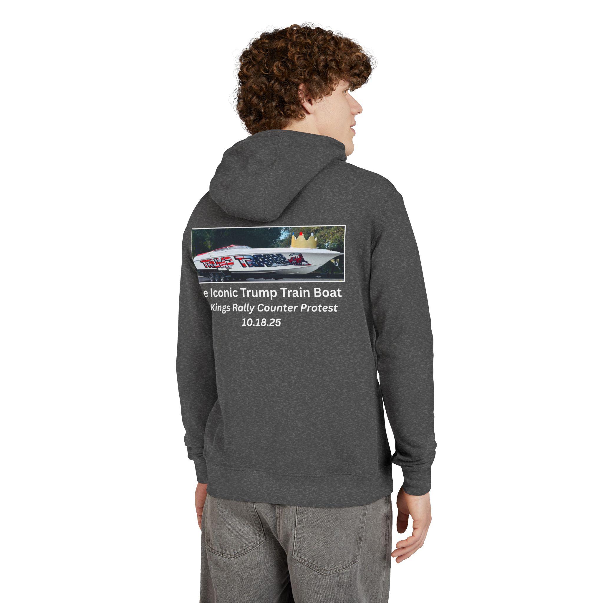 No Kings Rally Counter Protest Hoodie - Image 6