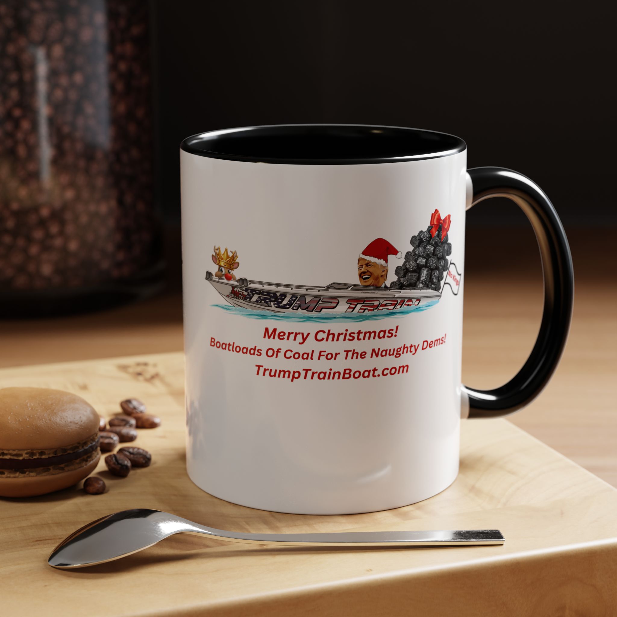 Merry Christmas Patriots Coffee Mug
