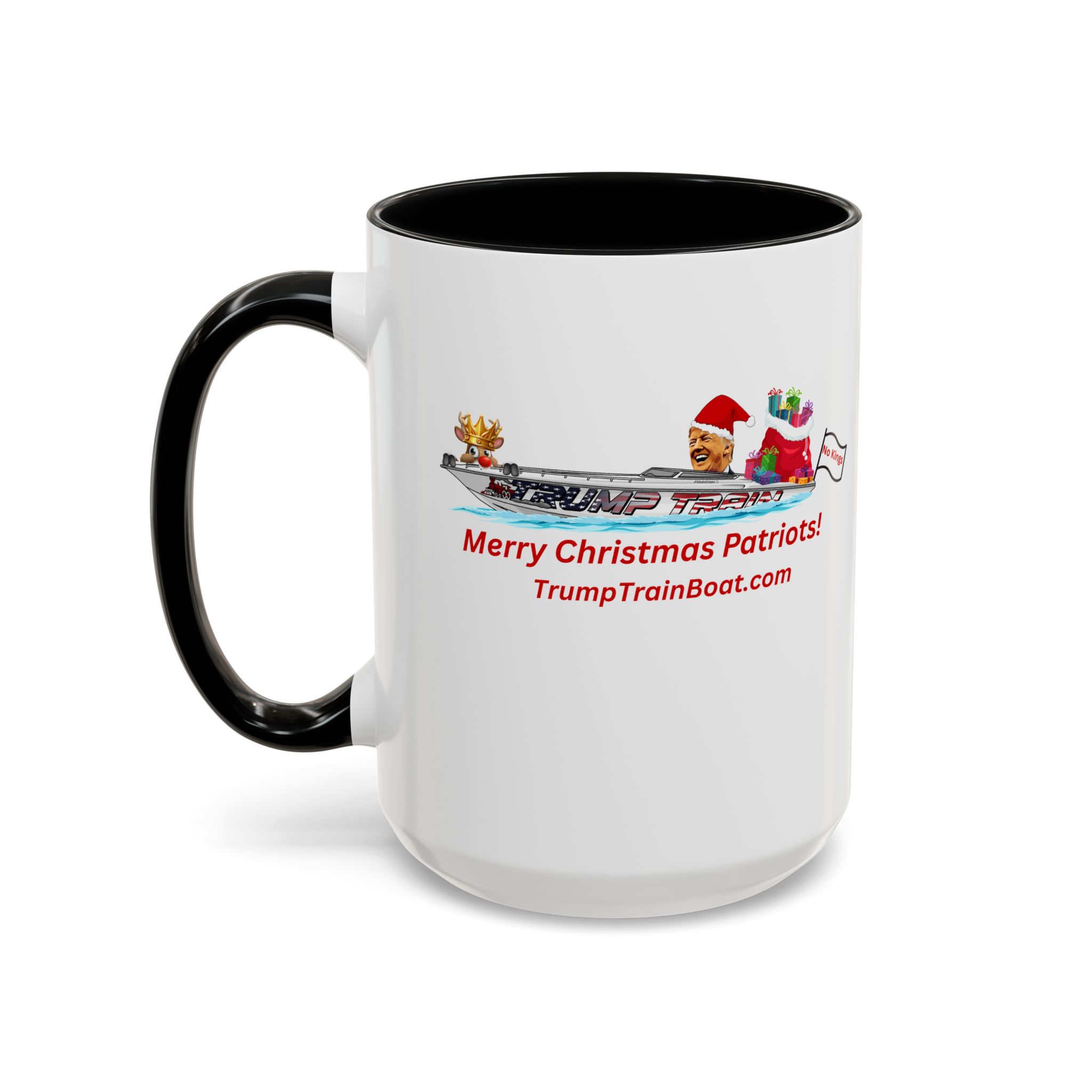 Merry Christmas Patriots Coffee Mug - Image 3