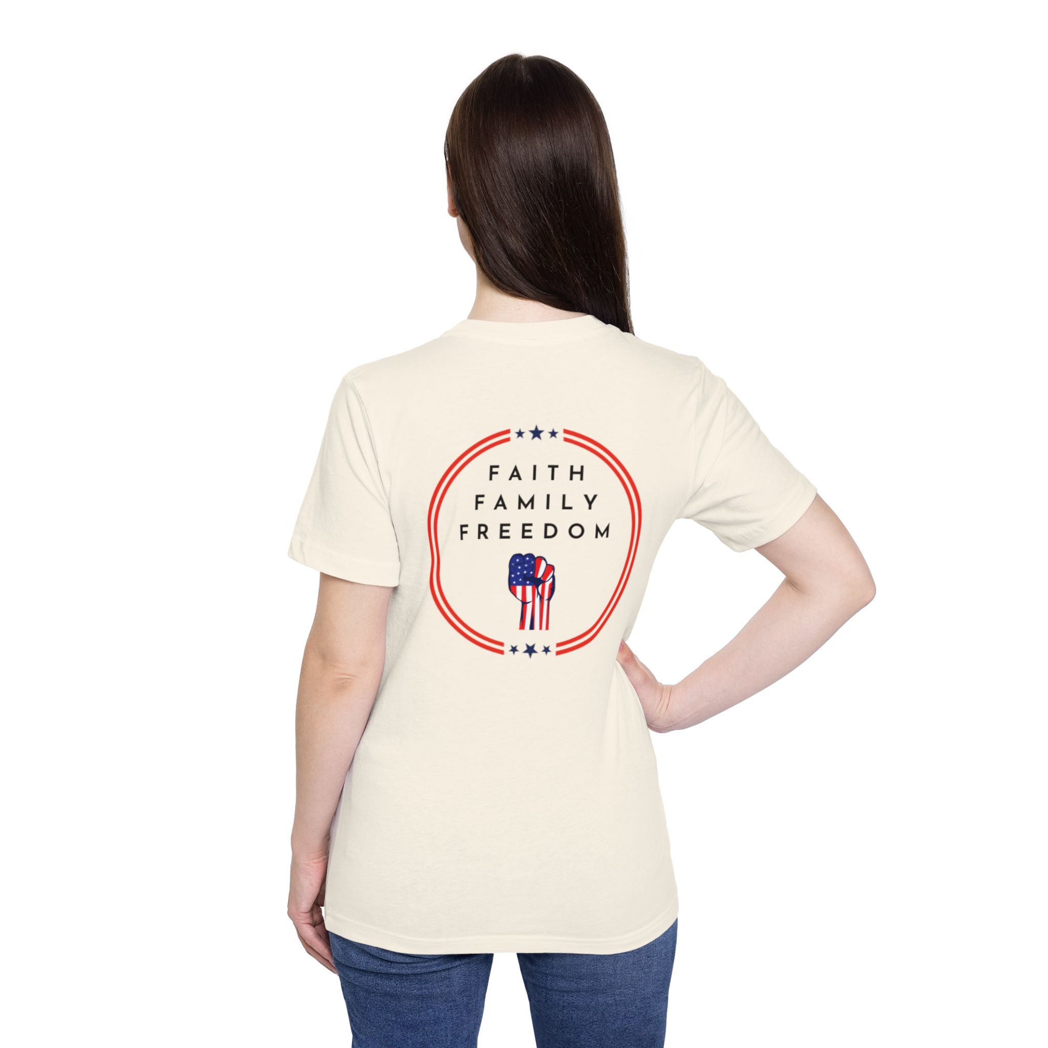 Crowned Trump Train Boat Graphic Tee - Image 12