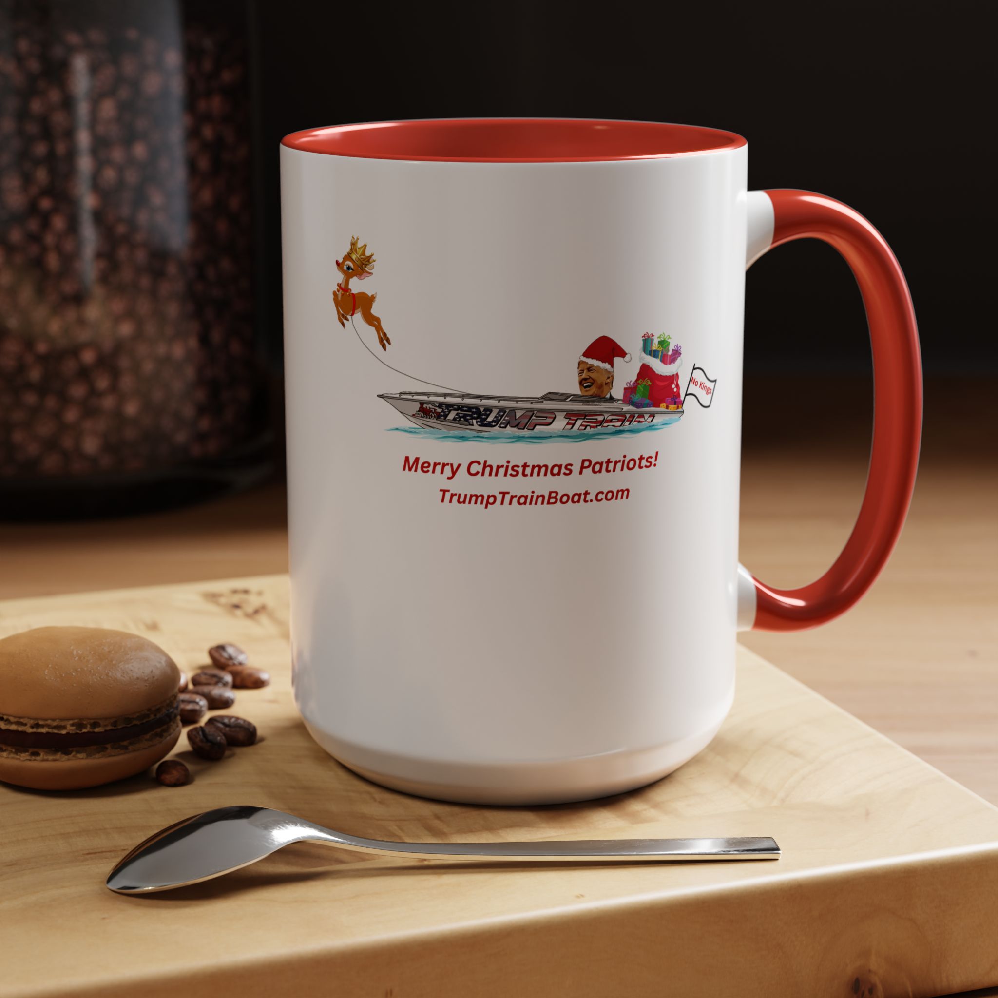 Merry Christmas Patriots Coffee Mug