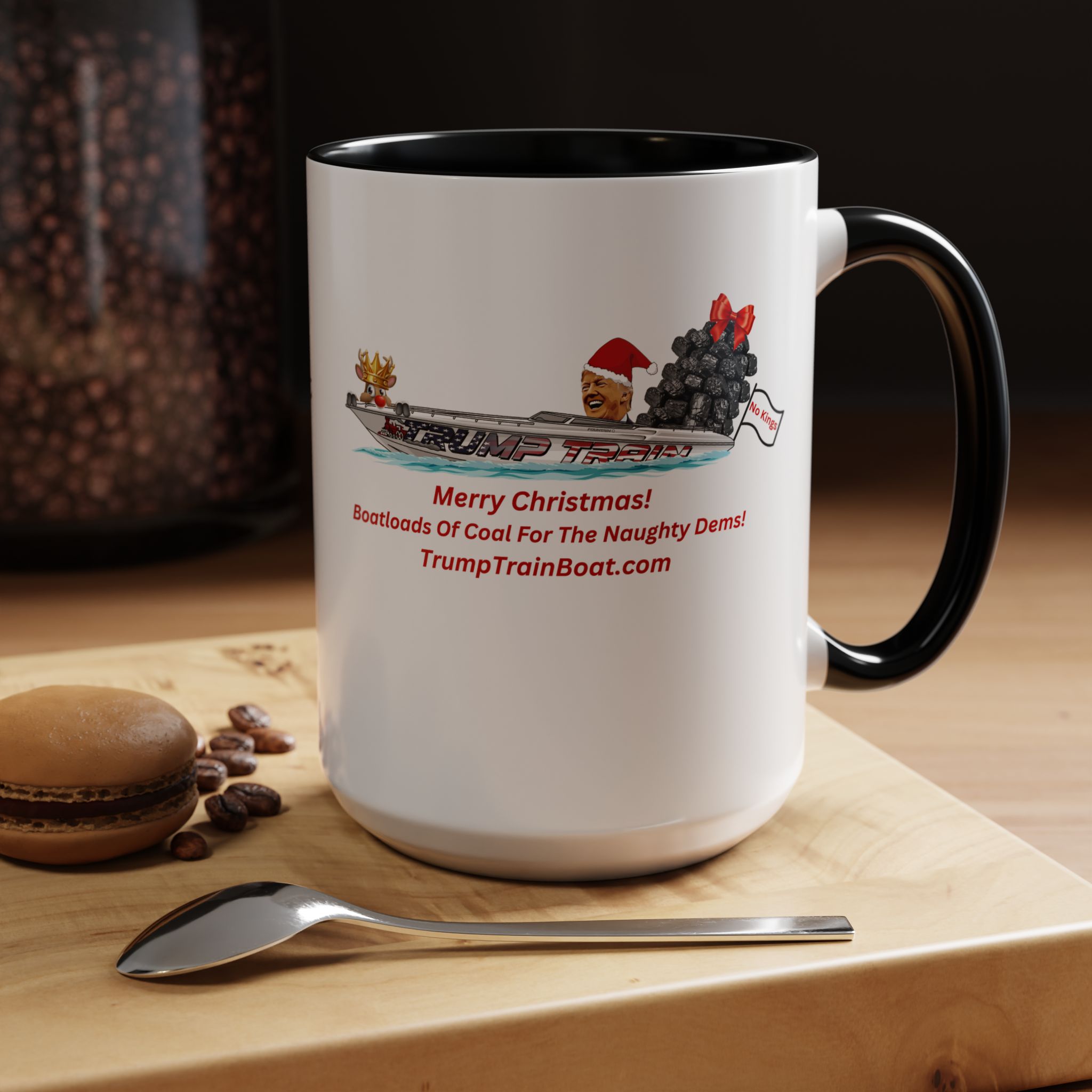 Merry Christmas Patriots Coffee Mug - Image 10