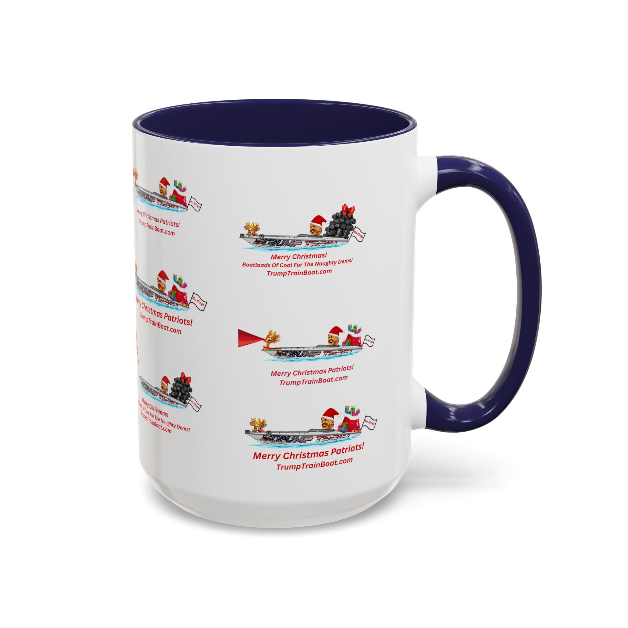 Christmas Multiple Trump Santa Coffee Mug - Image 32