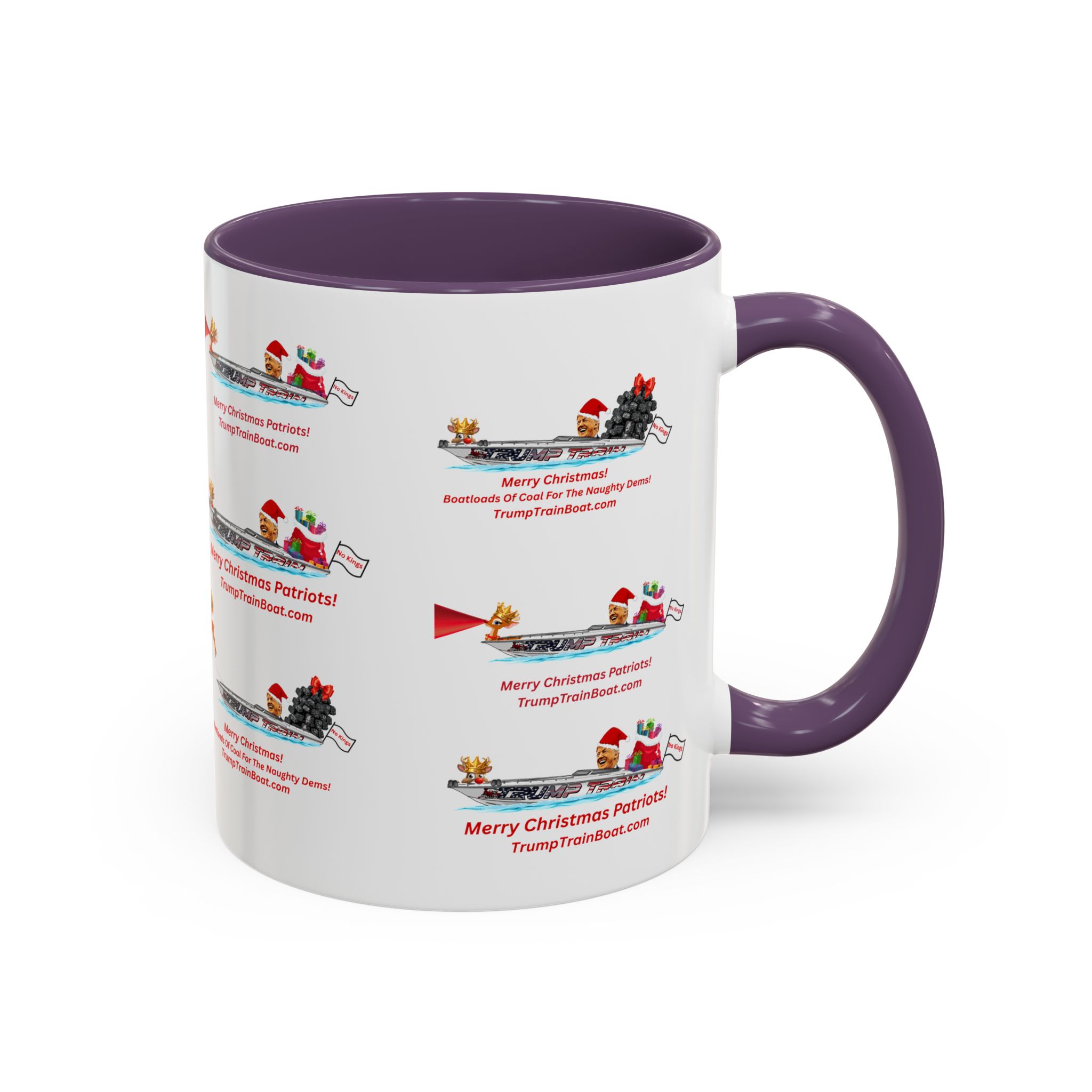 Christmas Multiple Trump Santa Coffee Mug - Image 92