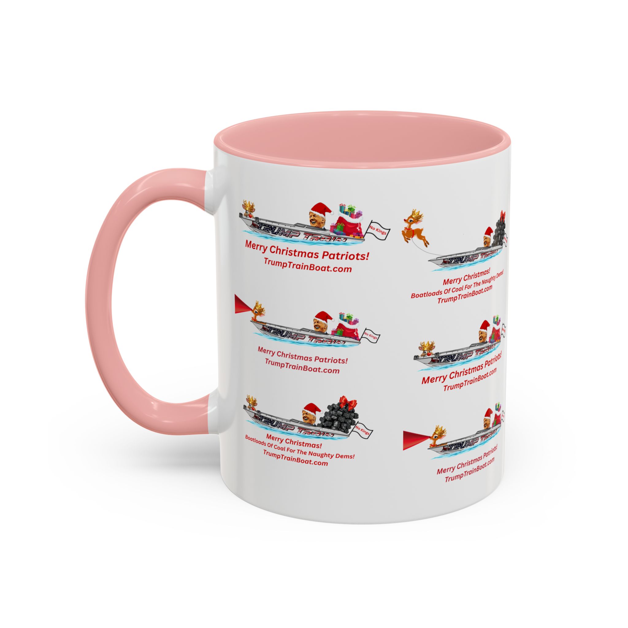 Christmas Multiple Trump Santa Coffee Mug - Image 21
