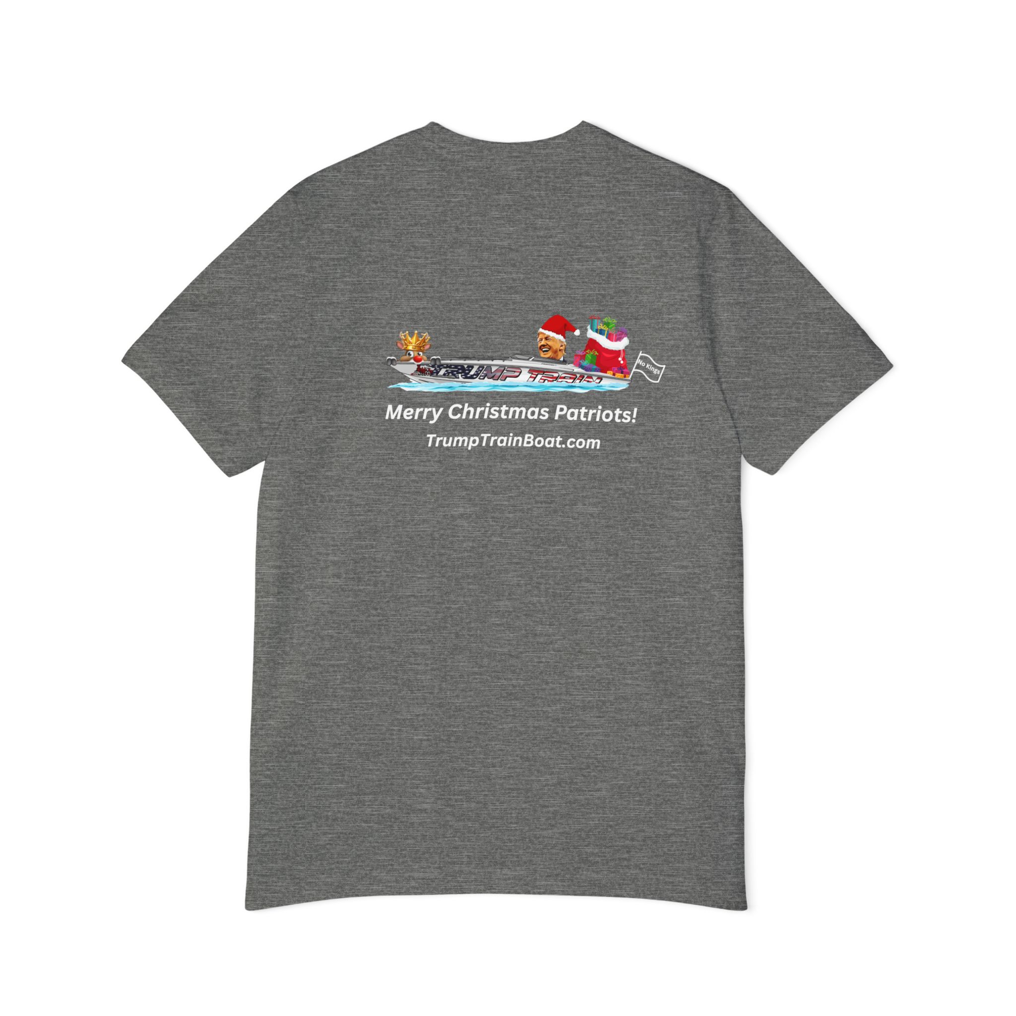 Merry Christmas Patriots Tee - Image 6