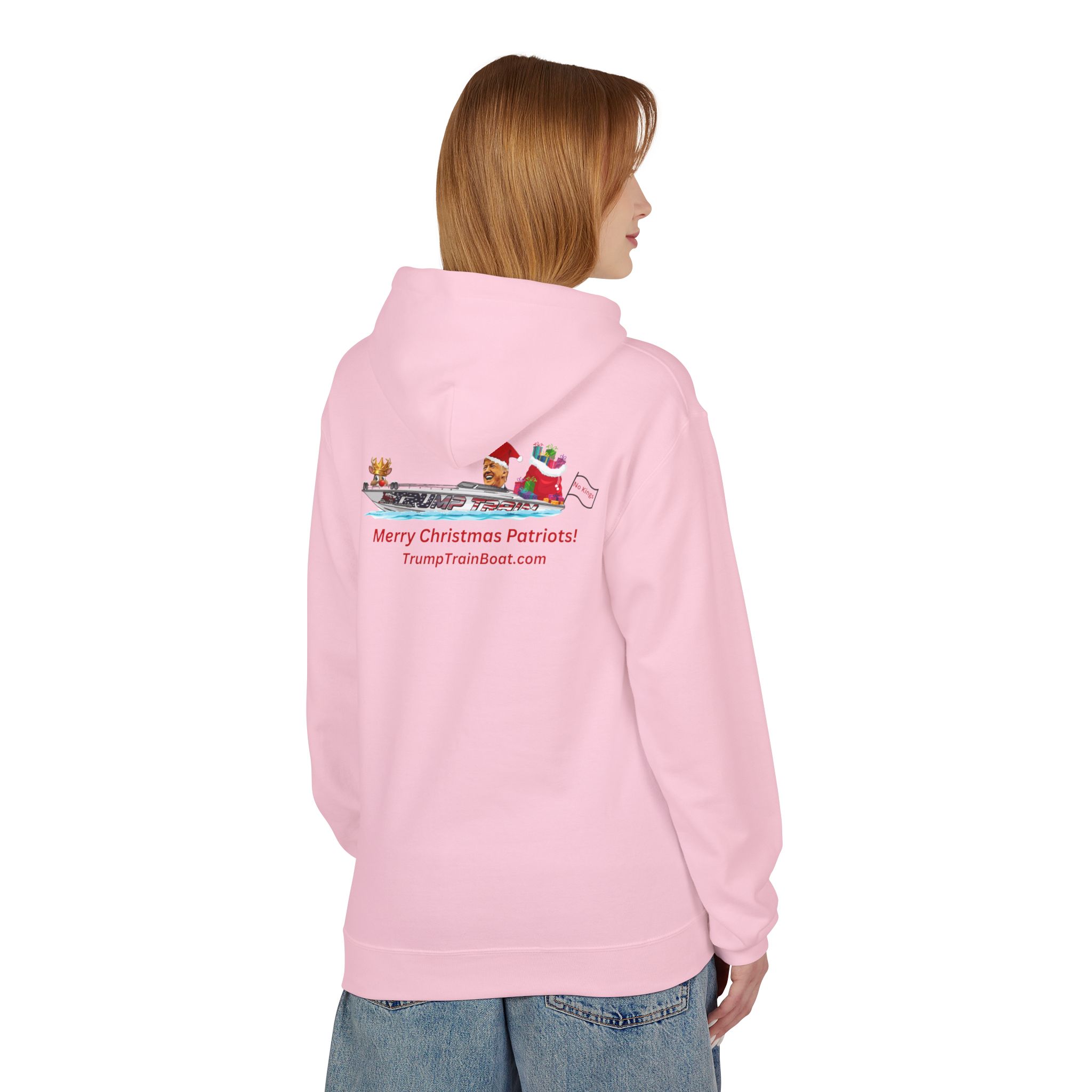 Merry Christmas Patriots Hoodie - Image 34