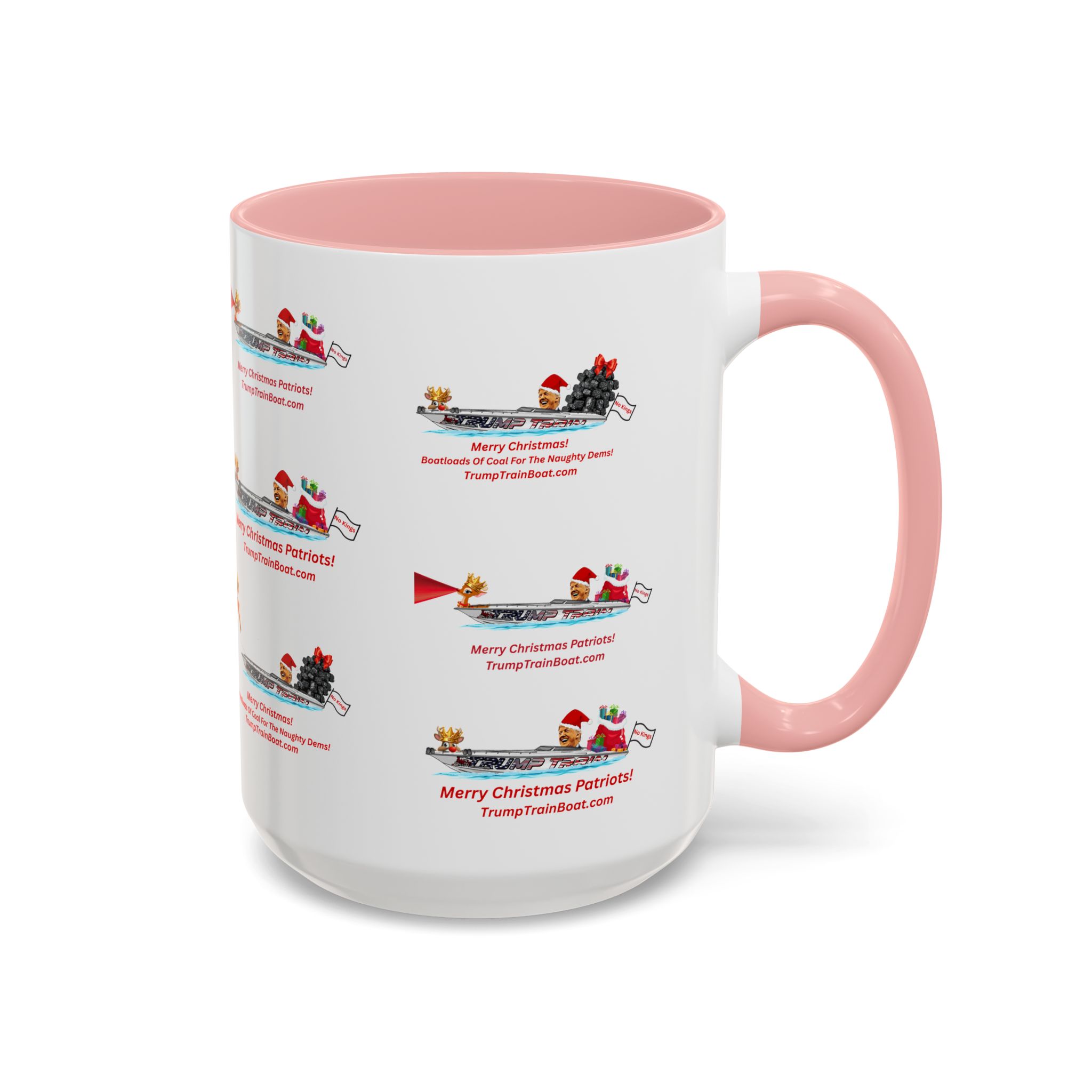 Christmas Multiple Trump Santa Coffee Mug - Image 38