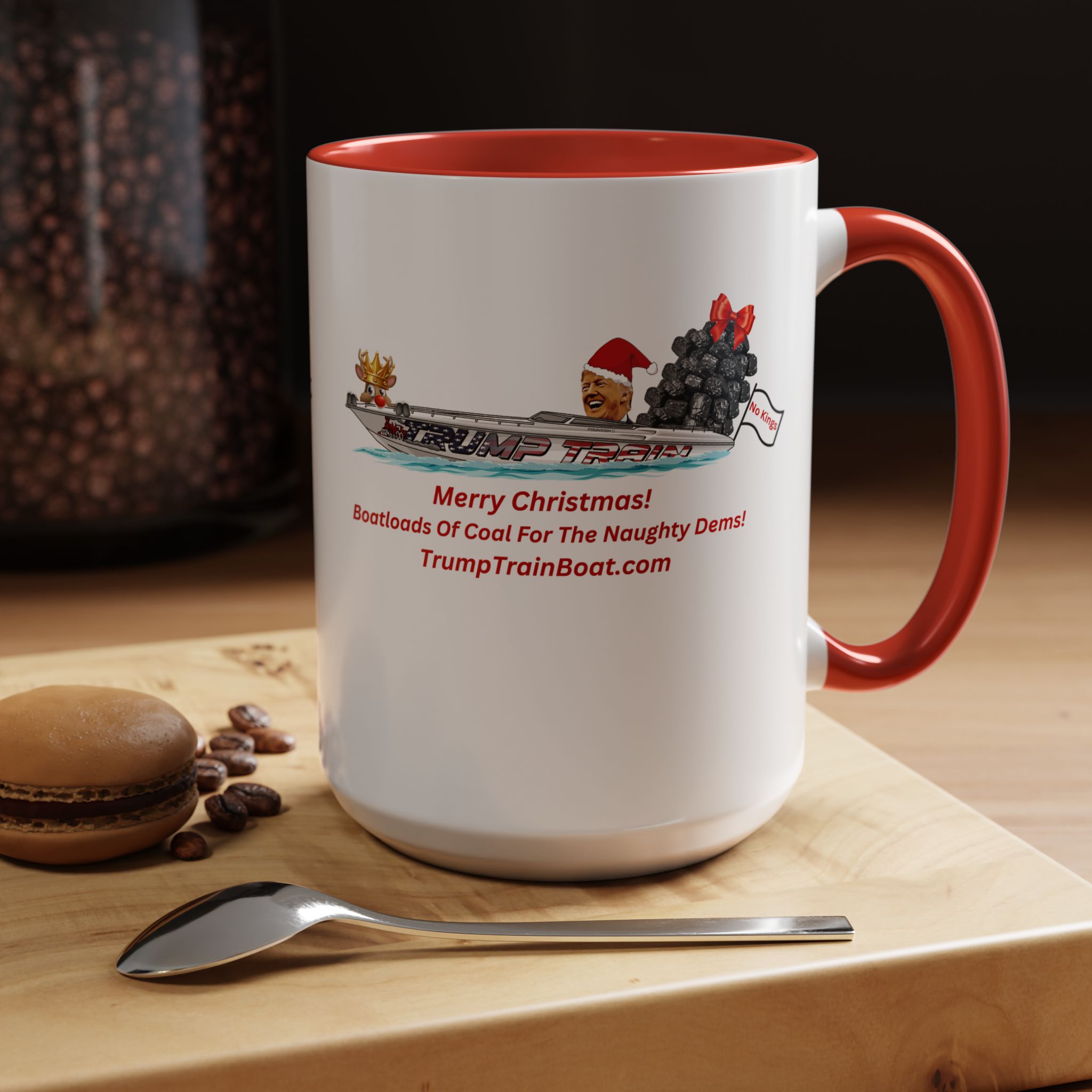 Merry Christmas Patriots Coffee Mug - Image 14
