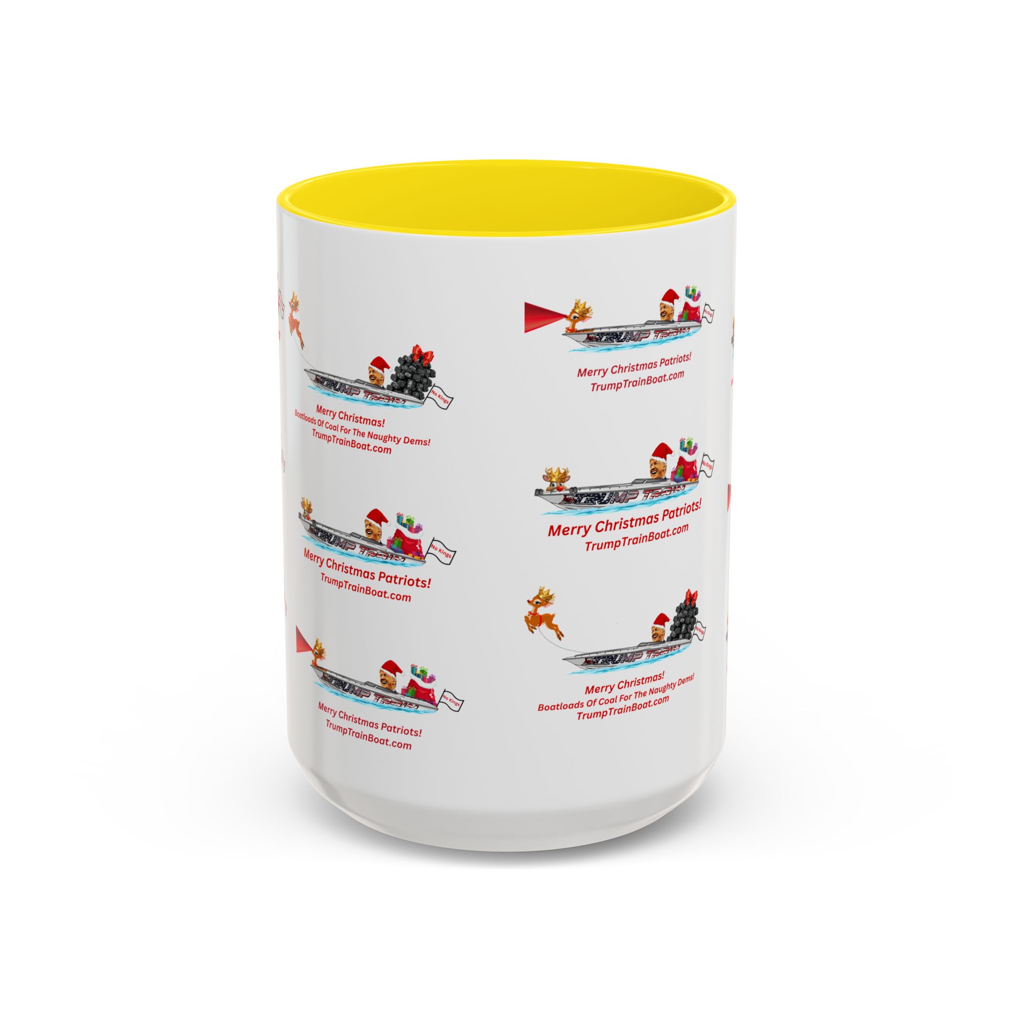 Christmas Multiple Trump Santa Coffee Mug - Image 79