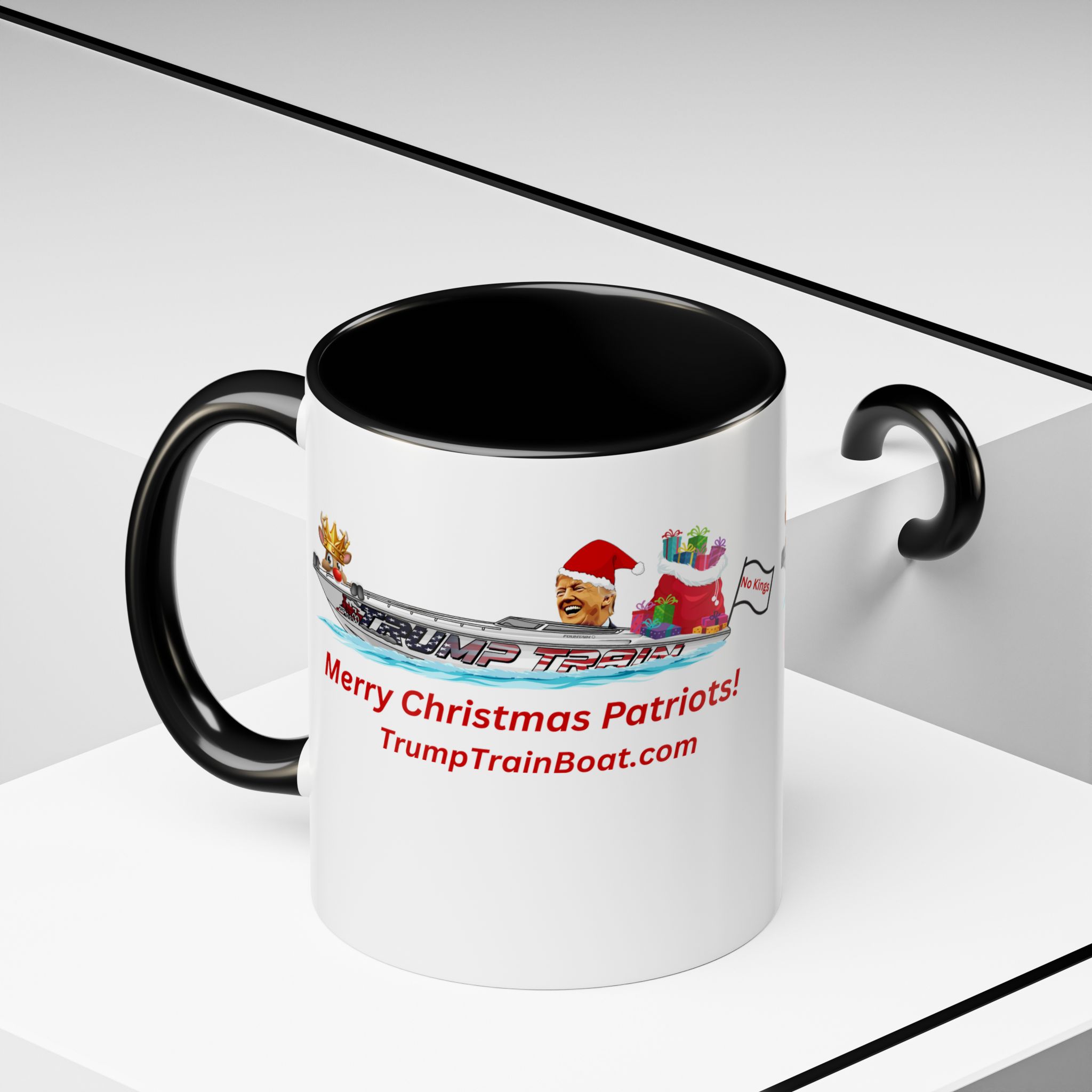 Merry Christmas Patriots Coffee Mug - Image 4