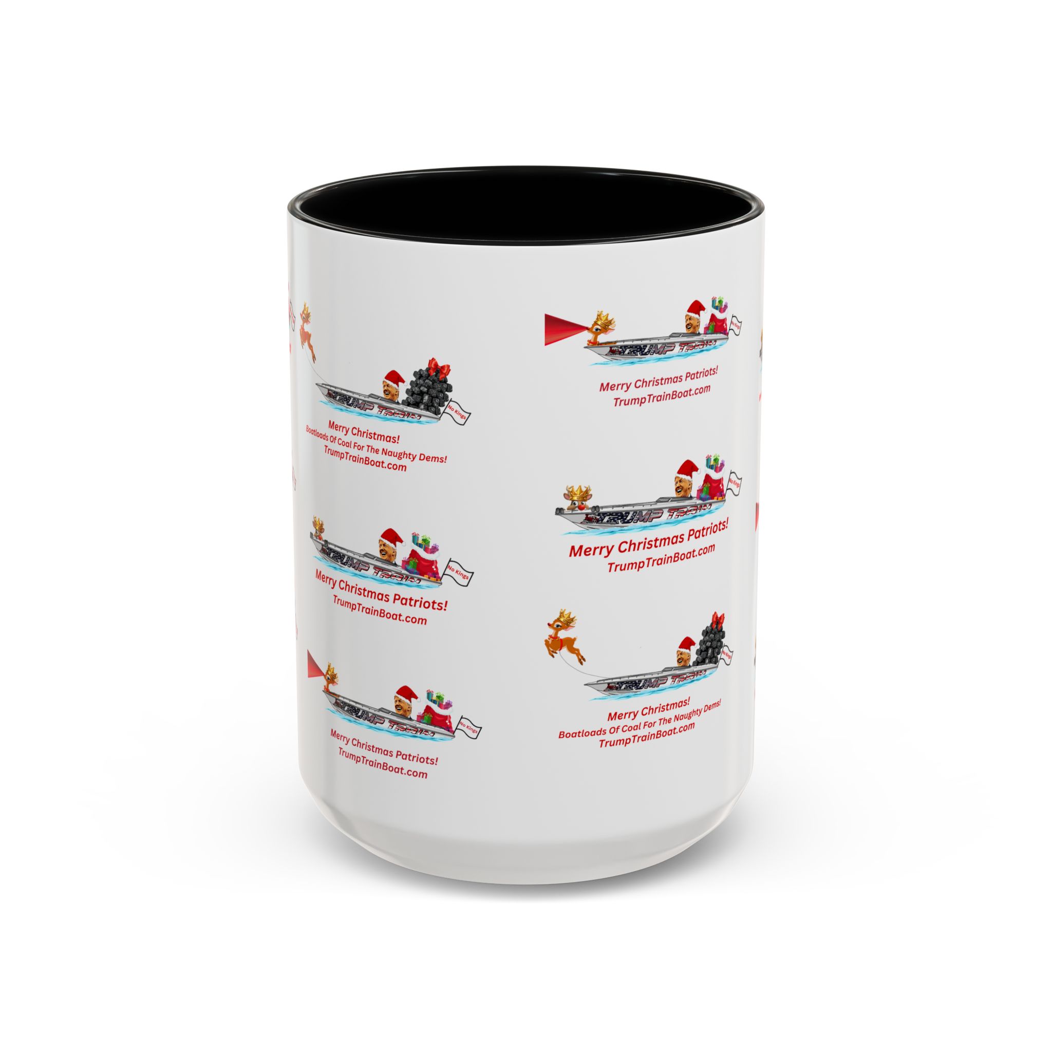 Christmas Multiple Trump Santa Coffee Mug - Image 25