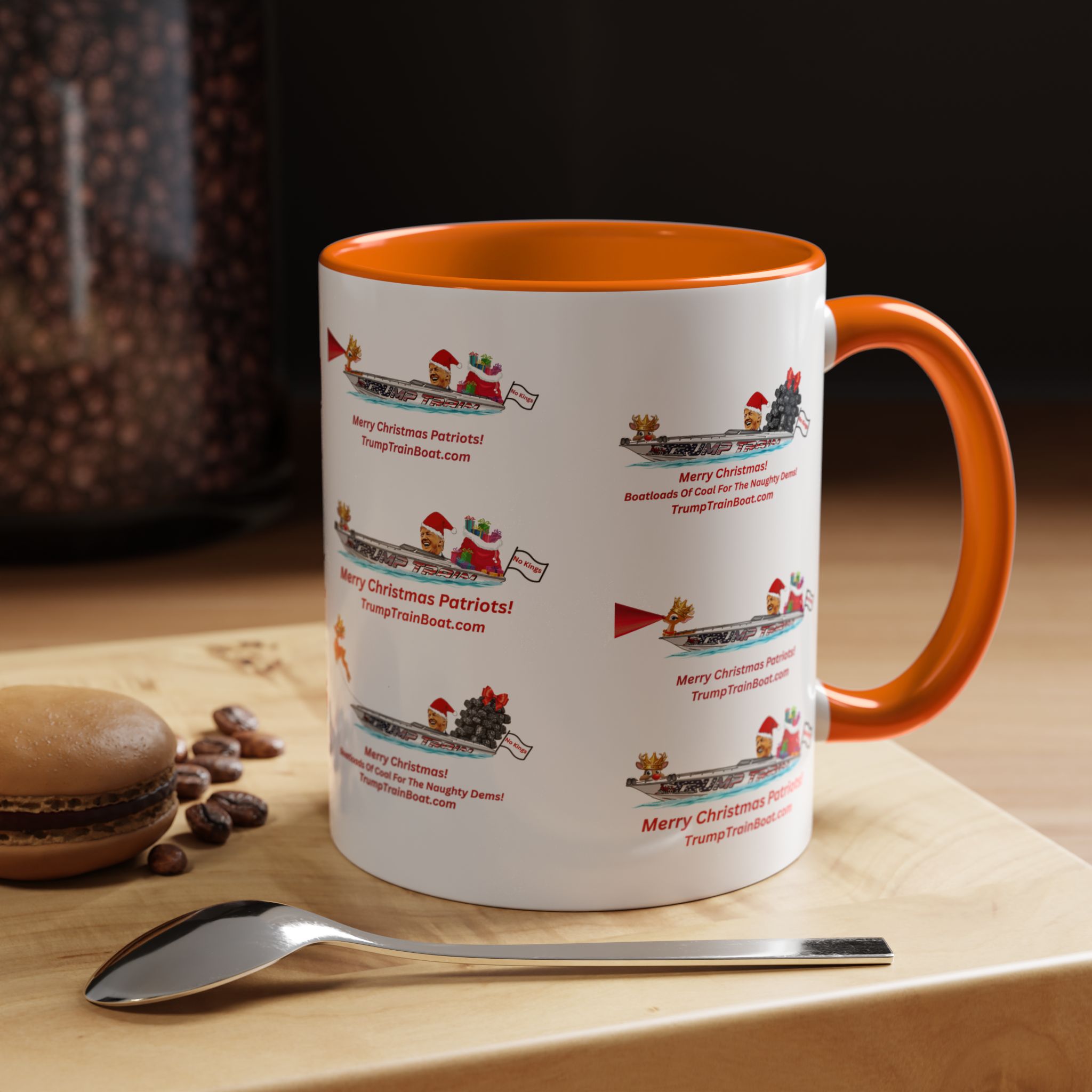 Christmas Multiple Trump Santa Coffee Mug - Image 65