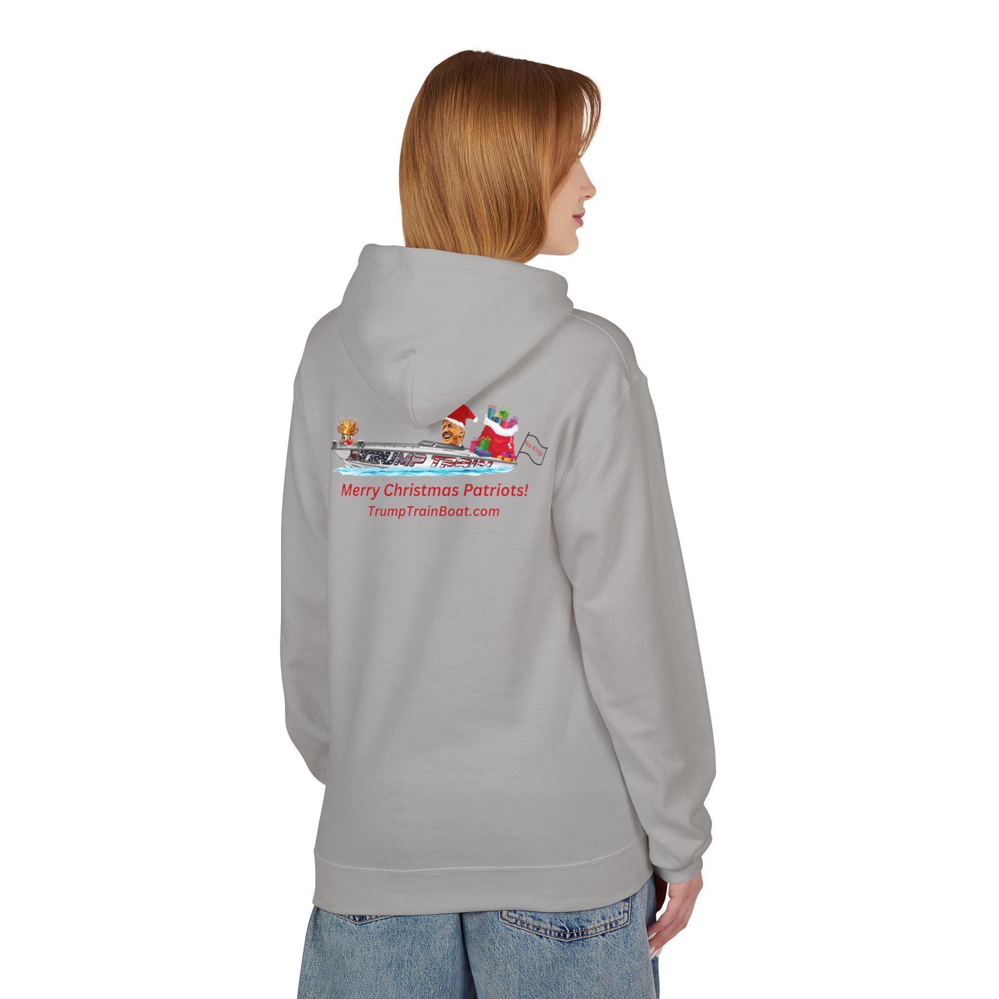 Merry Christmas Patriots Hoodie - Image 10