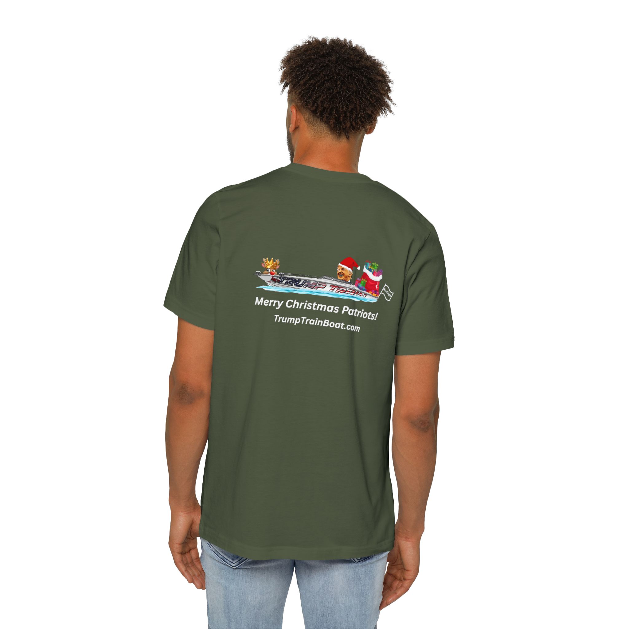 Merry Christmas Patriots Tee - Image 12