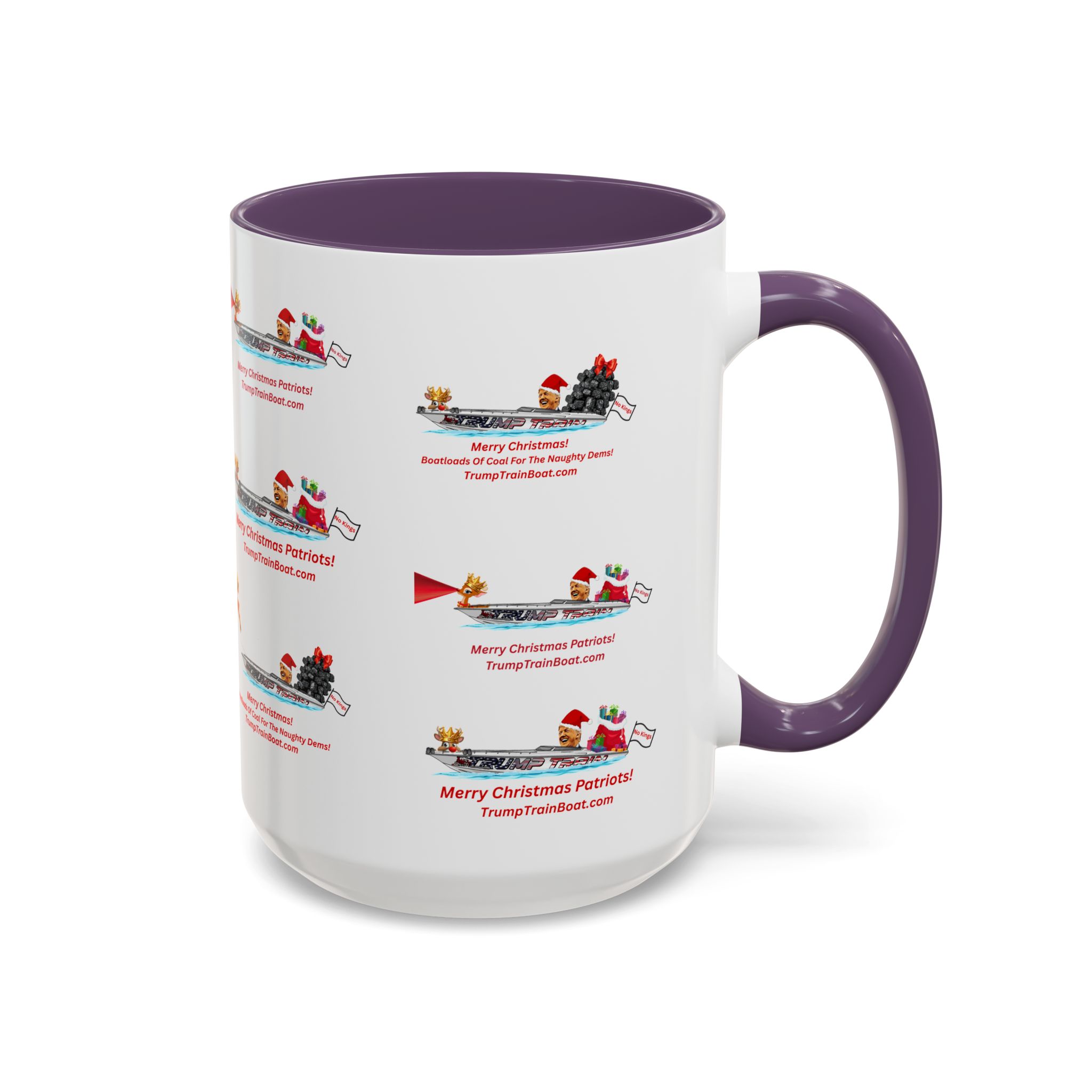 Christmas Multiple Trump Santa Coffee Mug - Image 98