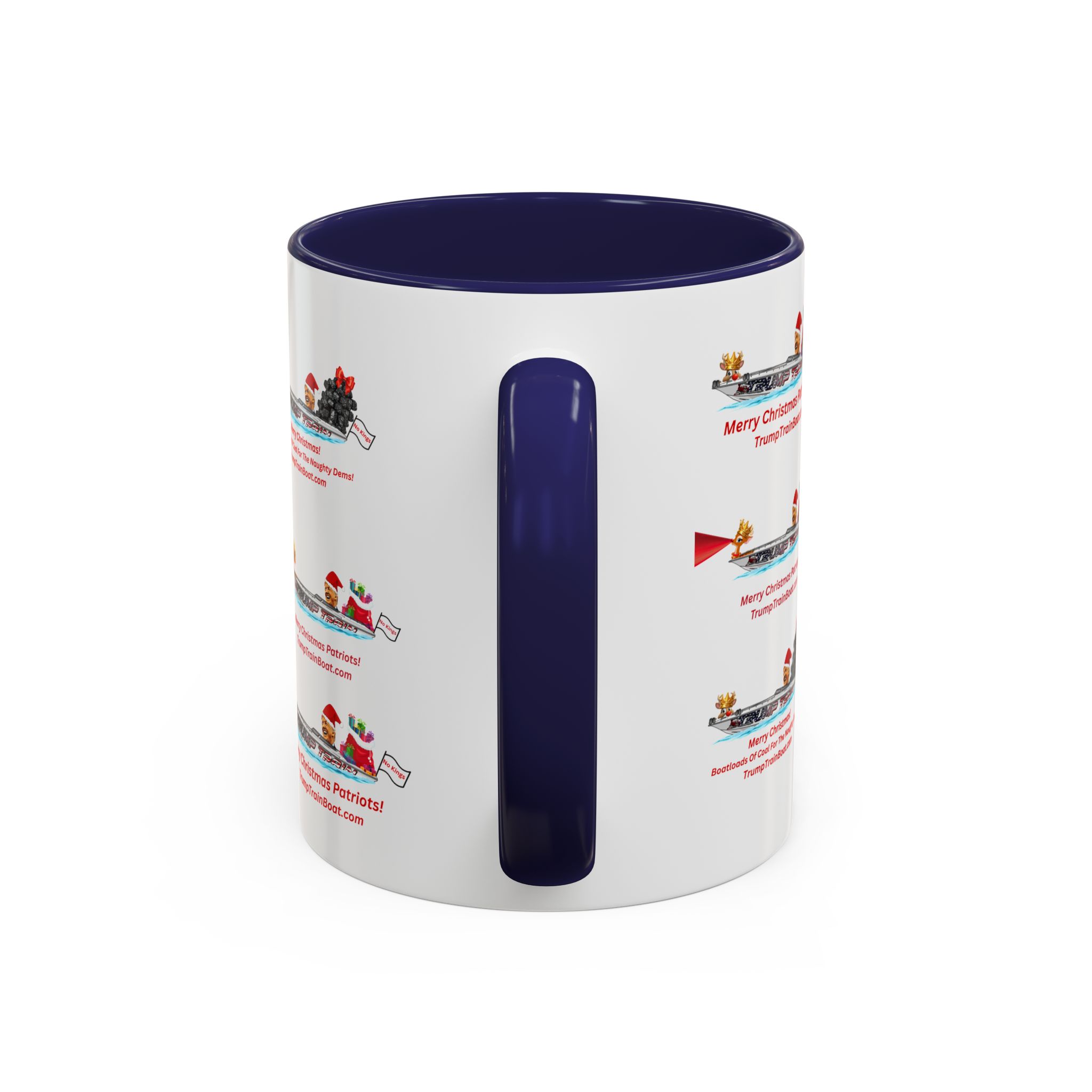 Christmas Multiple Trump Santa Coffee Mug - Image 16