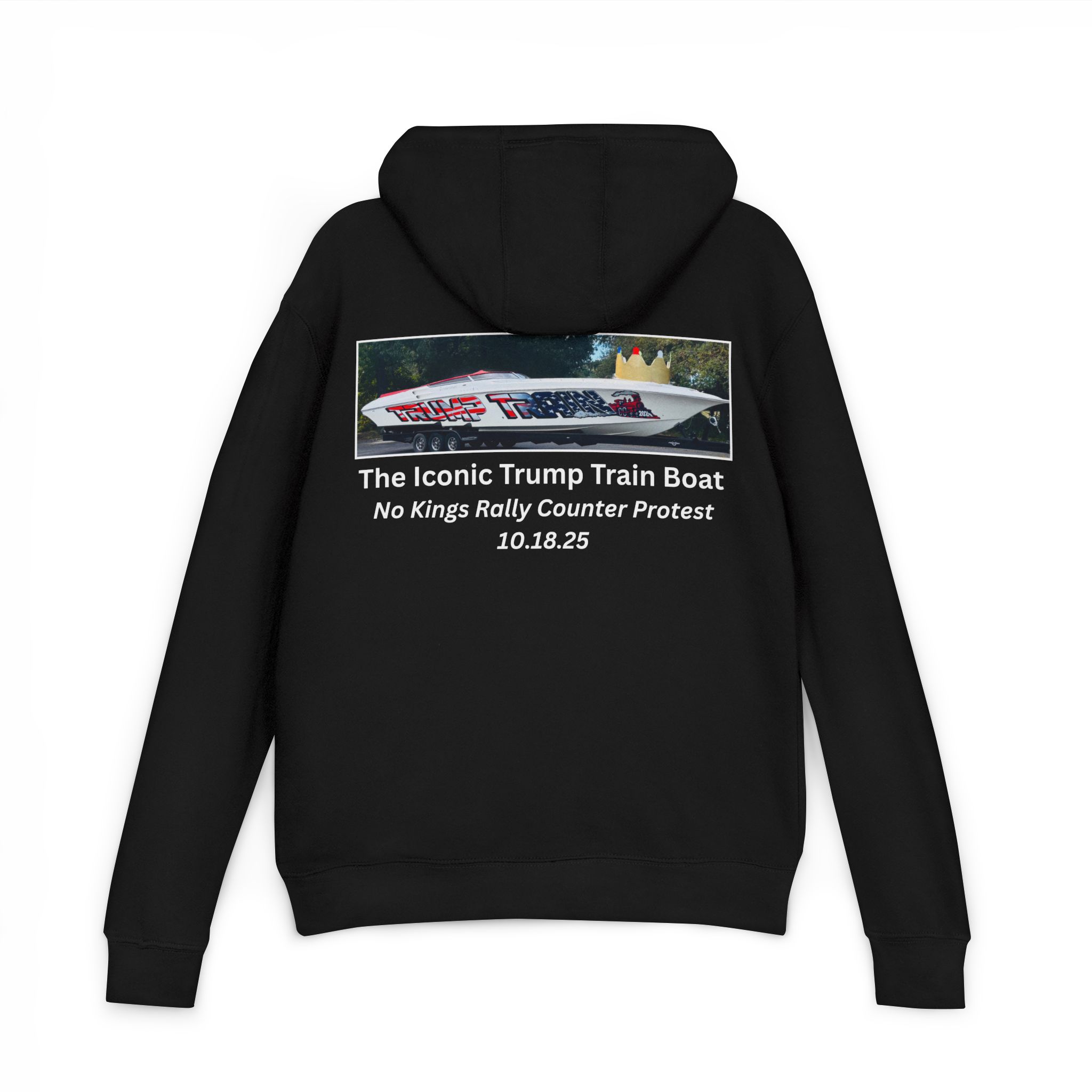 No Kings Rally Counter Protest Hoodie - Image 9