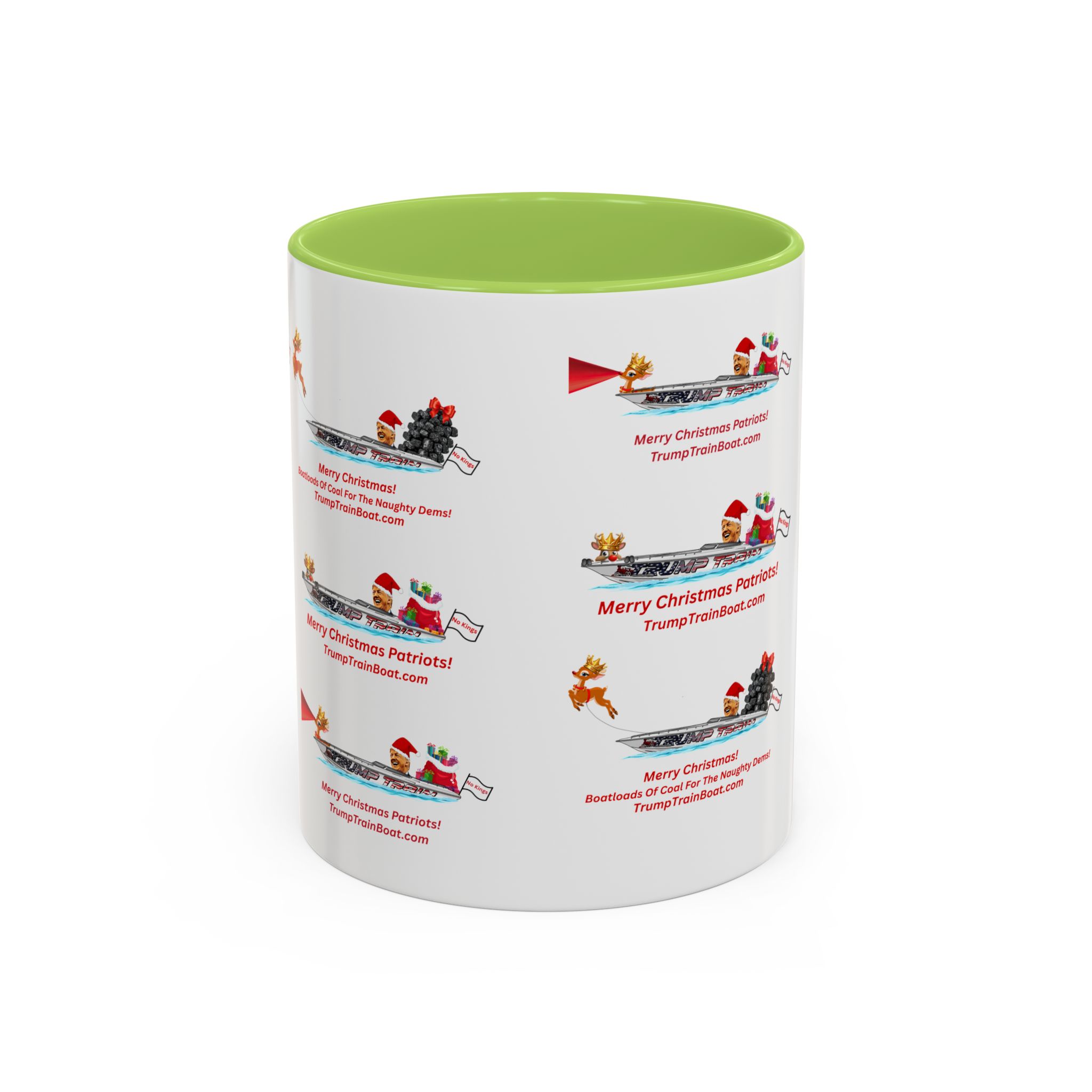 Christmas Multiple Trump Santa Coffee Mug - Image 85