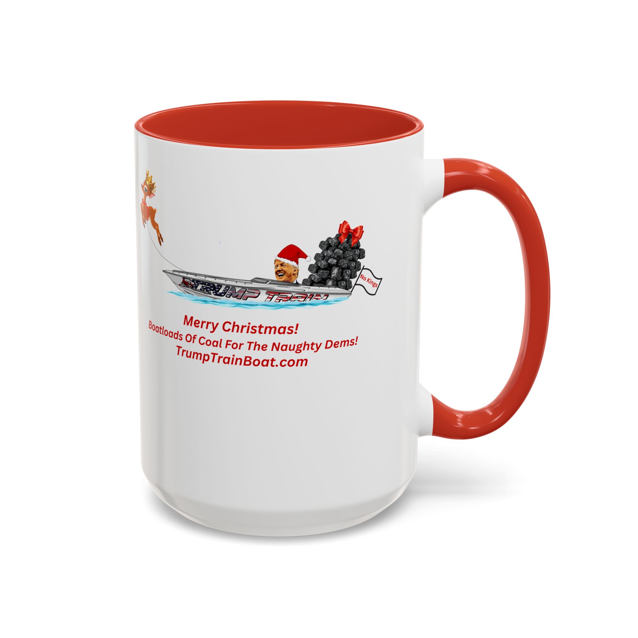 Merry Christmas Patriots Coffee Mug - Image 2
