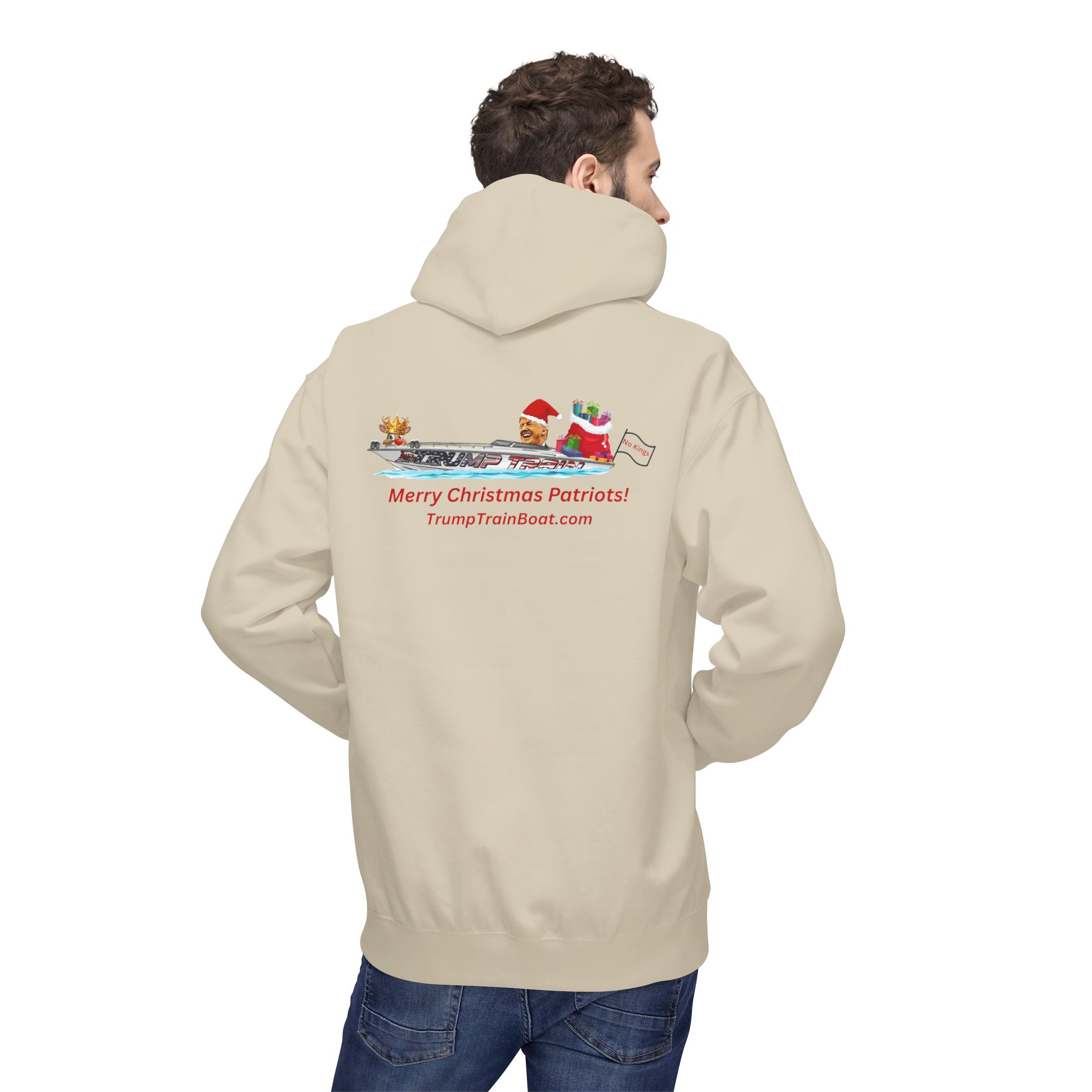 Merry Christmas Patriots Hoodie - Image 18