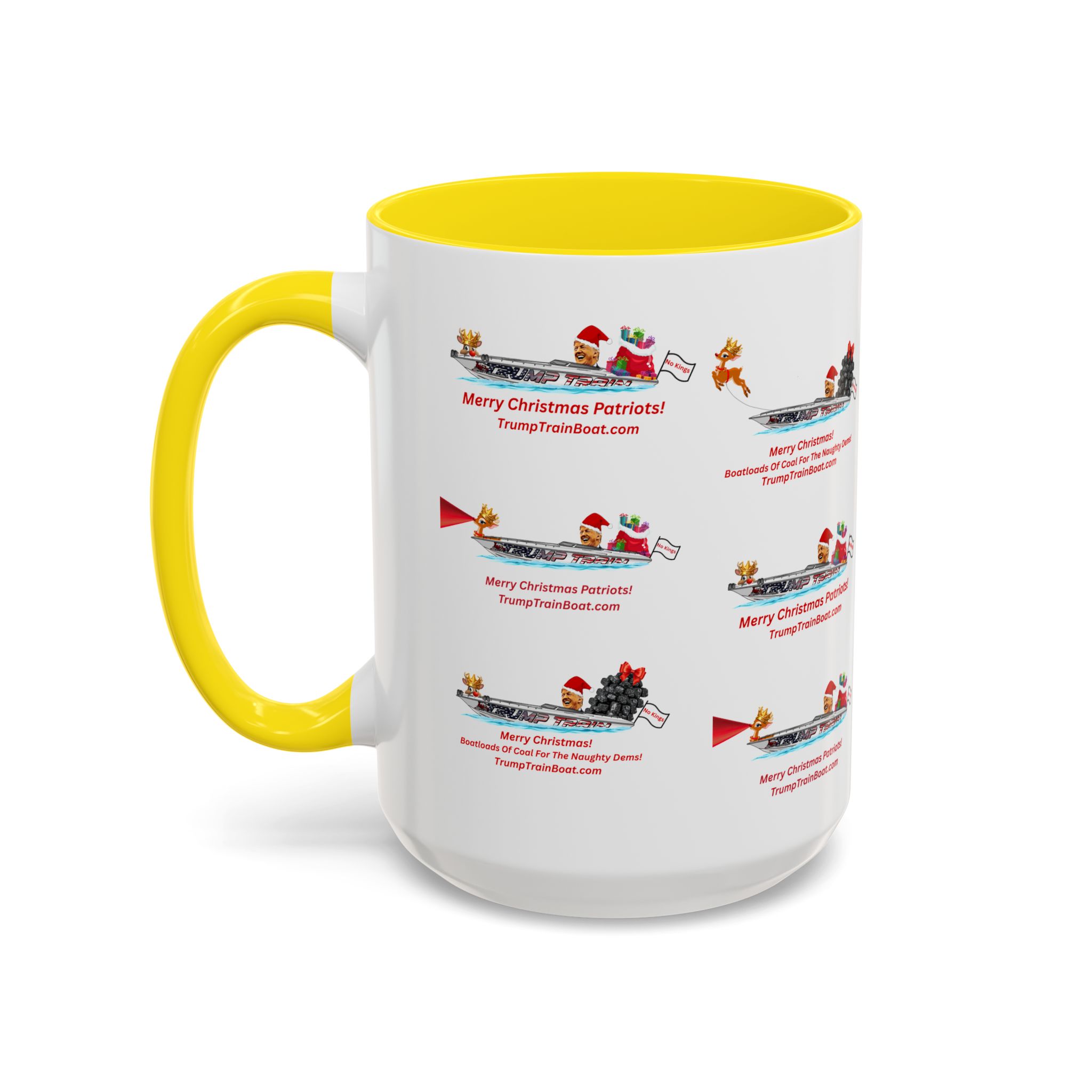 Christmas Multiple Trump Santa Coffee Mug - Image 81