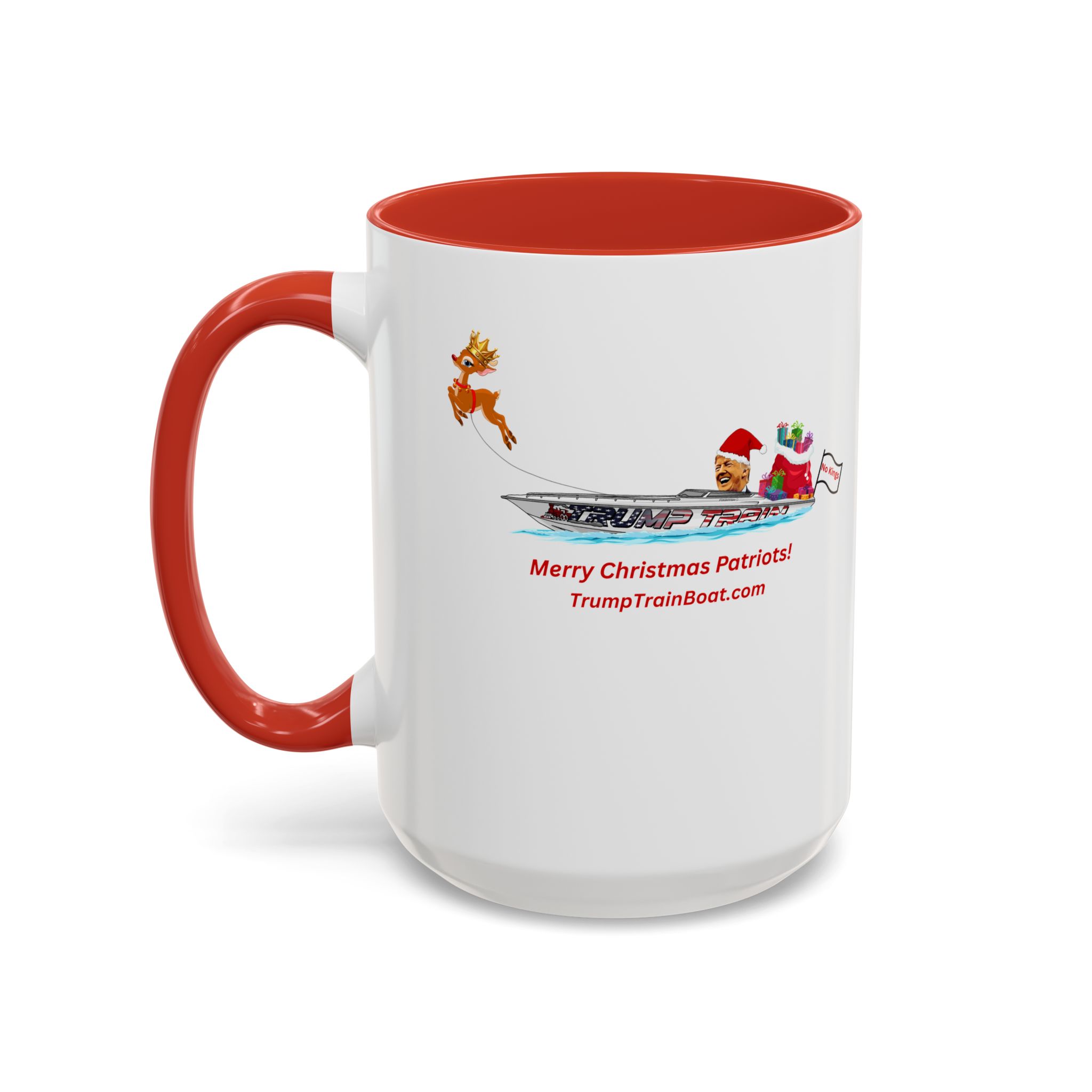 Merry Christmas Patriots Coffee Mug - Image 4