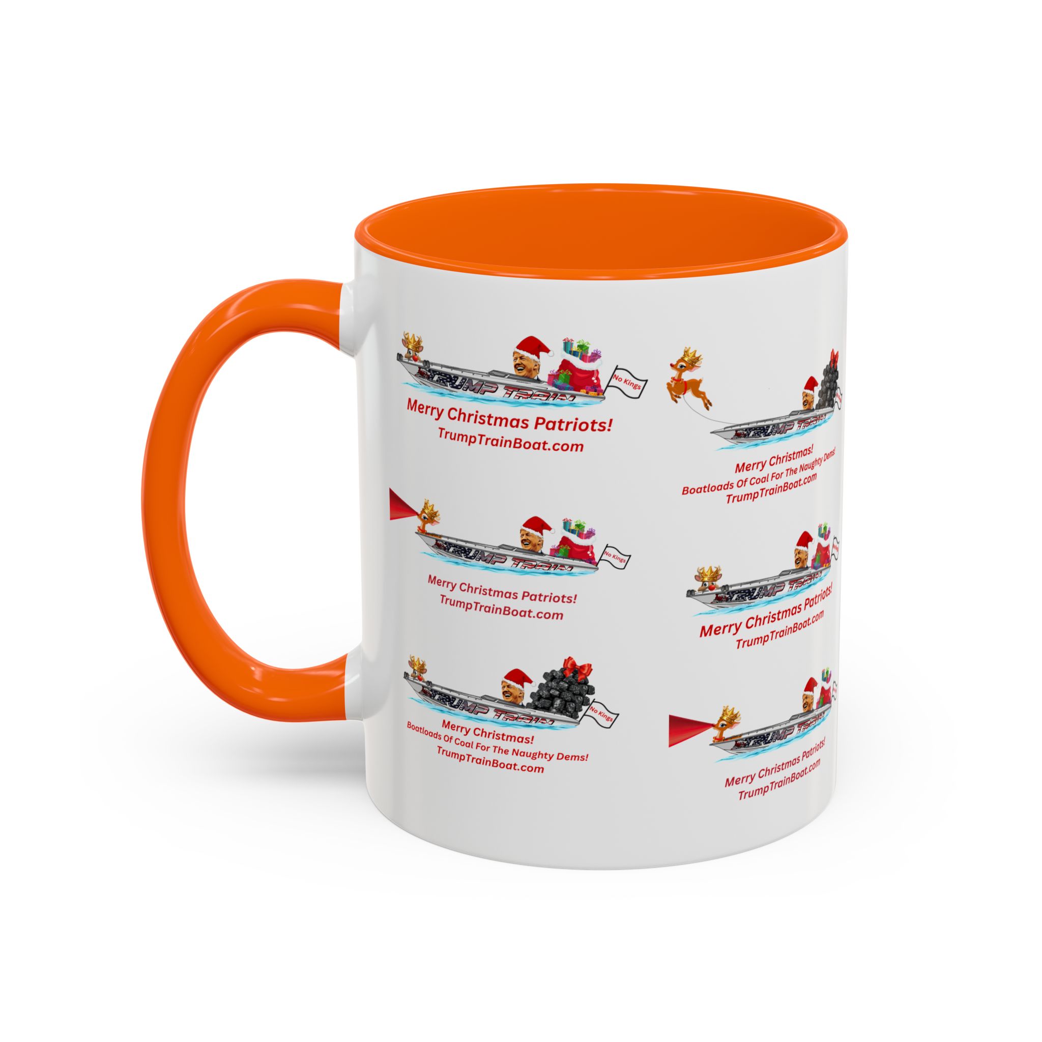 Christmas Multiple Trump Santa Coffee Mug - Image 63