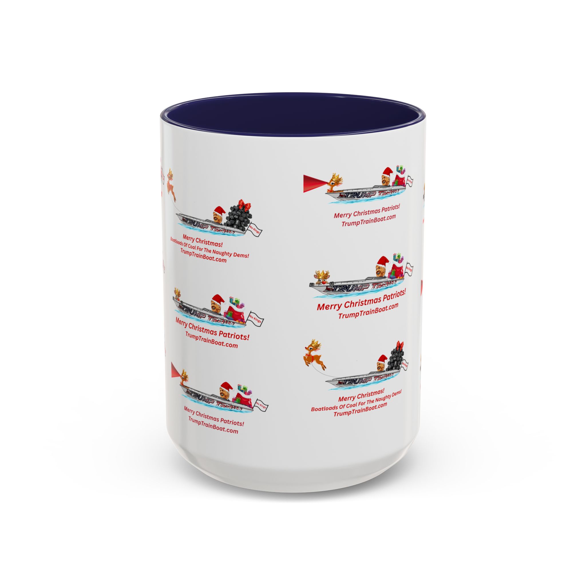 Christmas Multiple Trump Santa Coffee Mug - Image 31