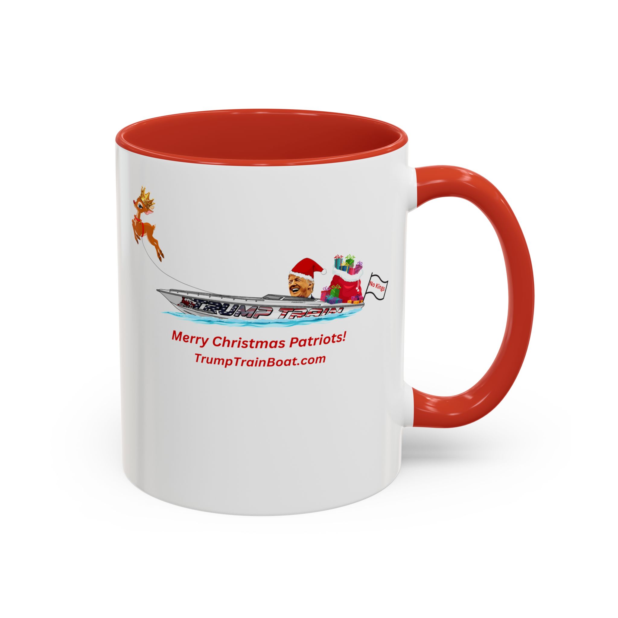 Merry Christmas Patriots Coffee Mug - Image 6