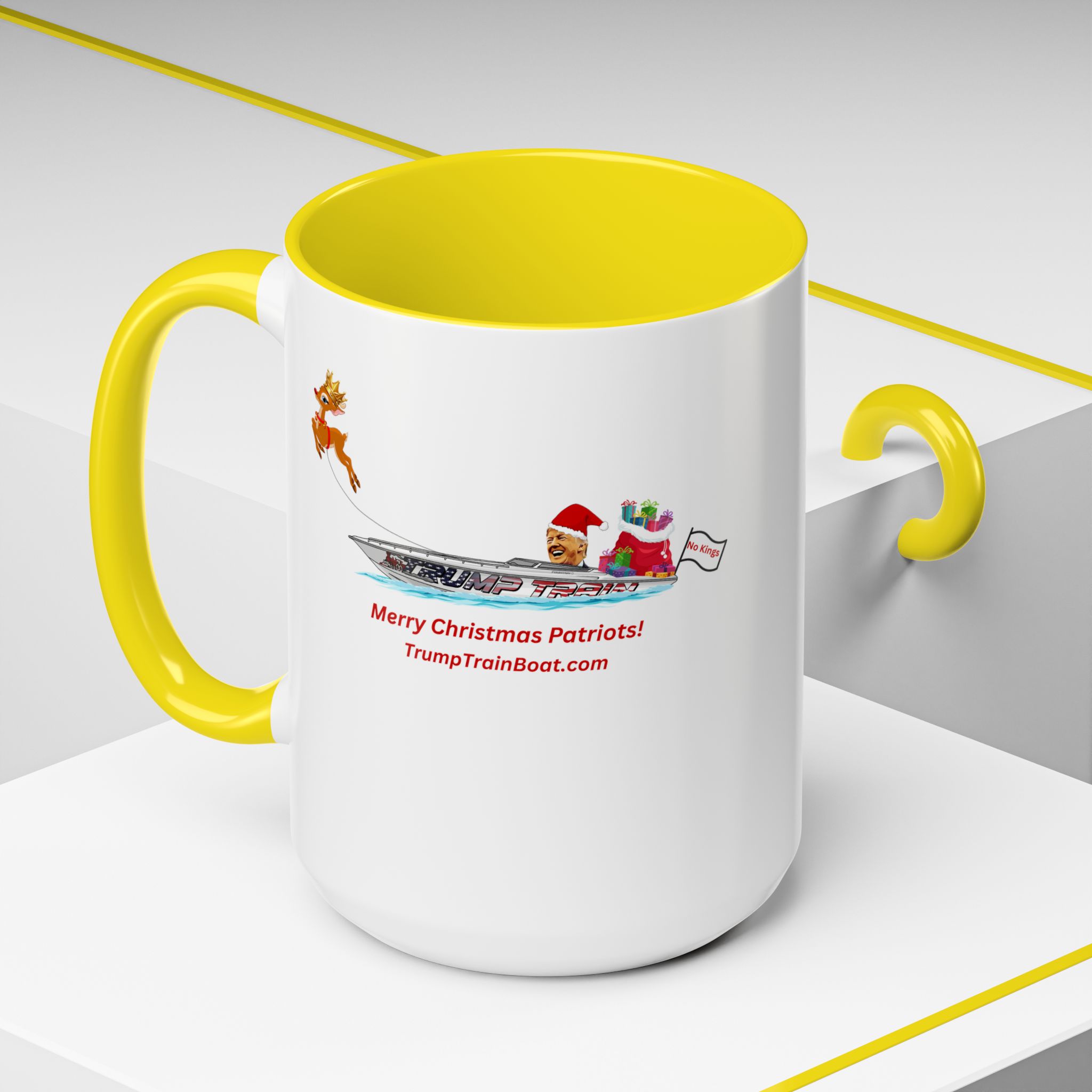 Merry Christmas Patriots Coffee Mug - Image 80