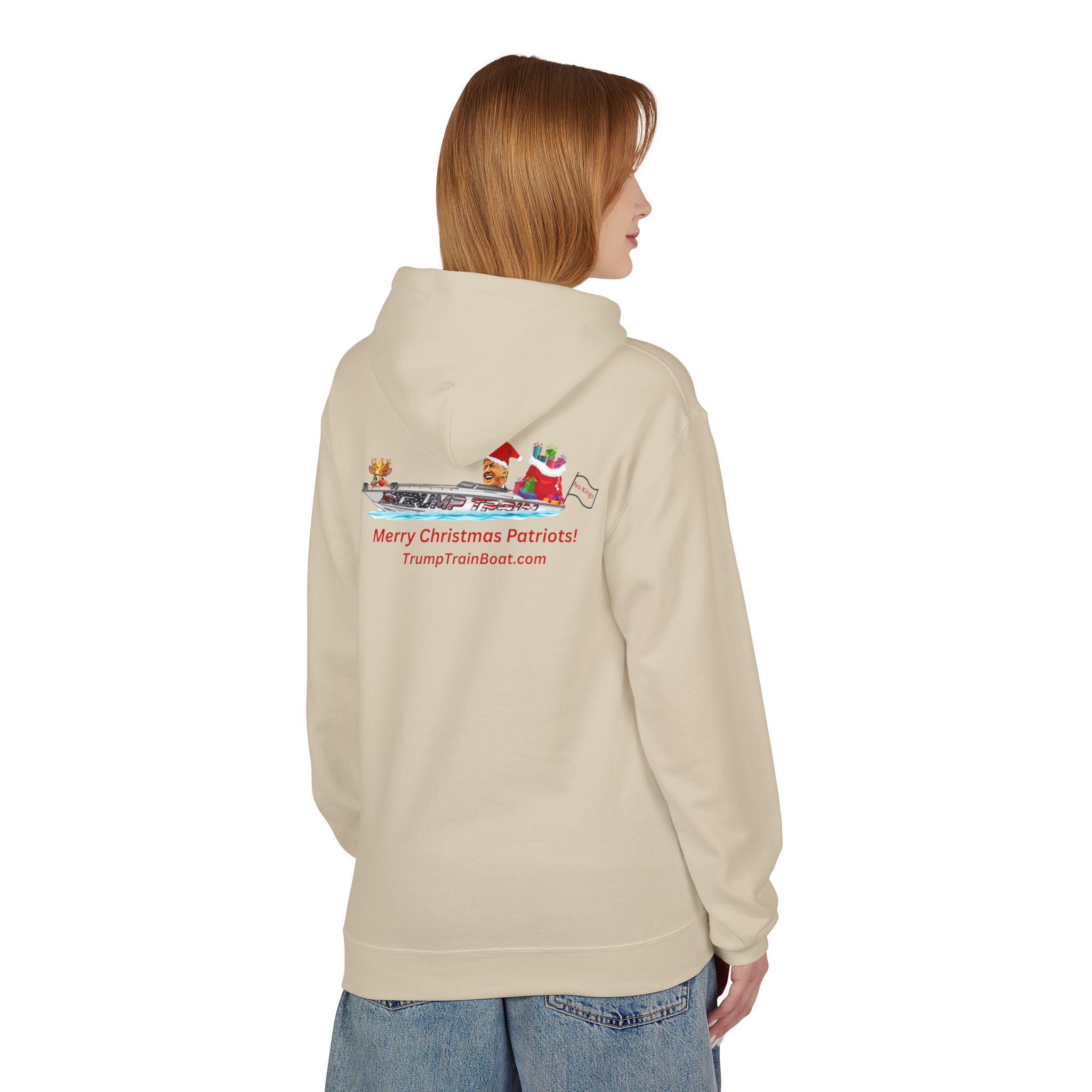 Merry Christmas Patriots Hoodie - Image 16