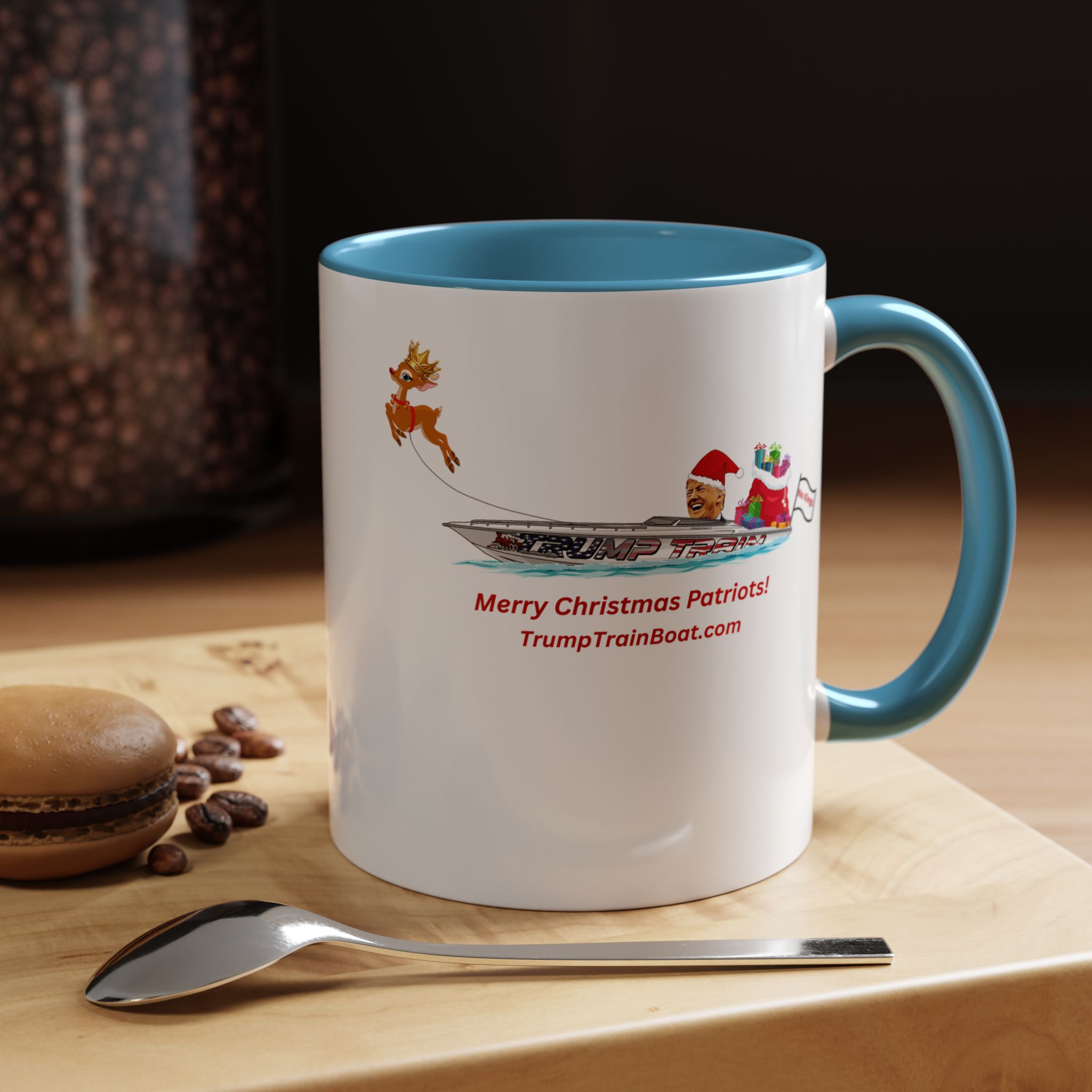 Merry Christmas Patriots Coffee Mug - Image 45