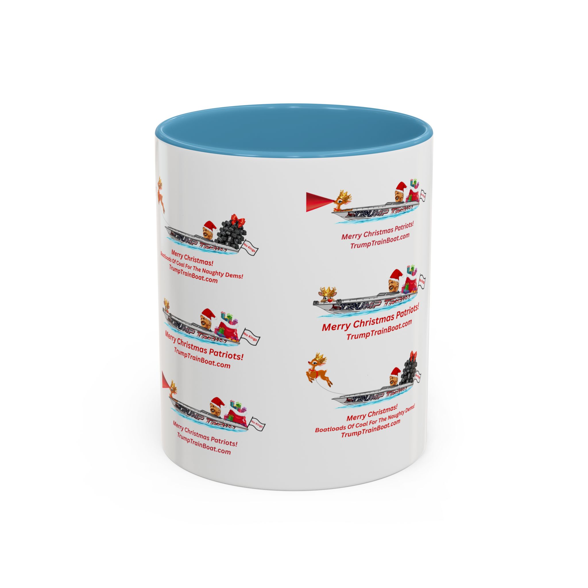 Christmas Multiple Trump Santa Coffee Mug - Image 49