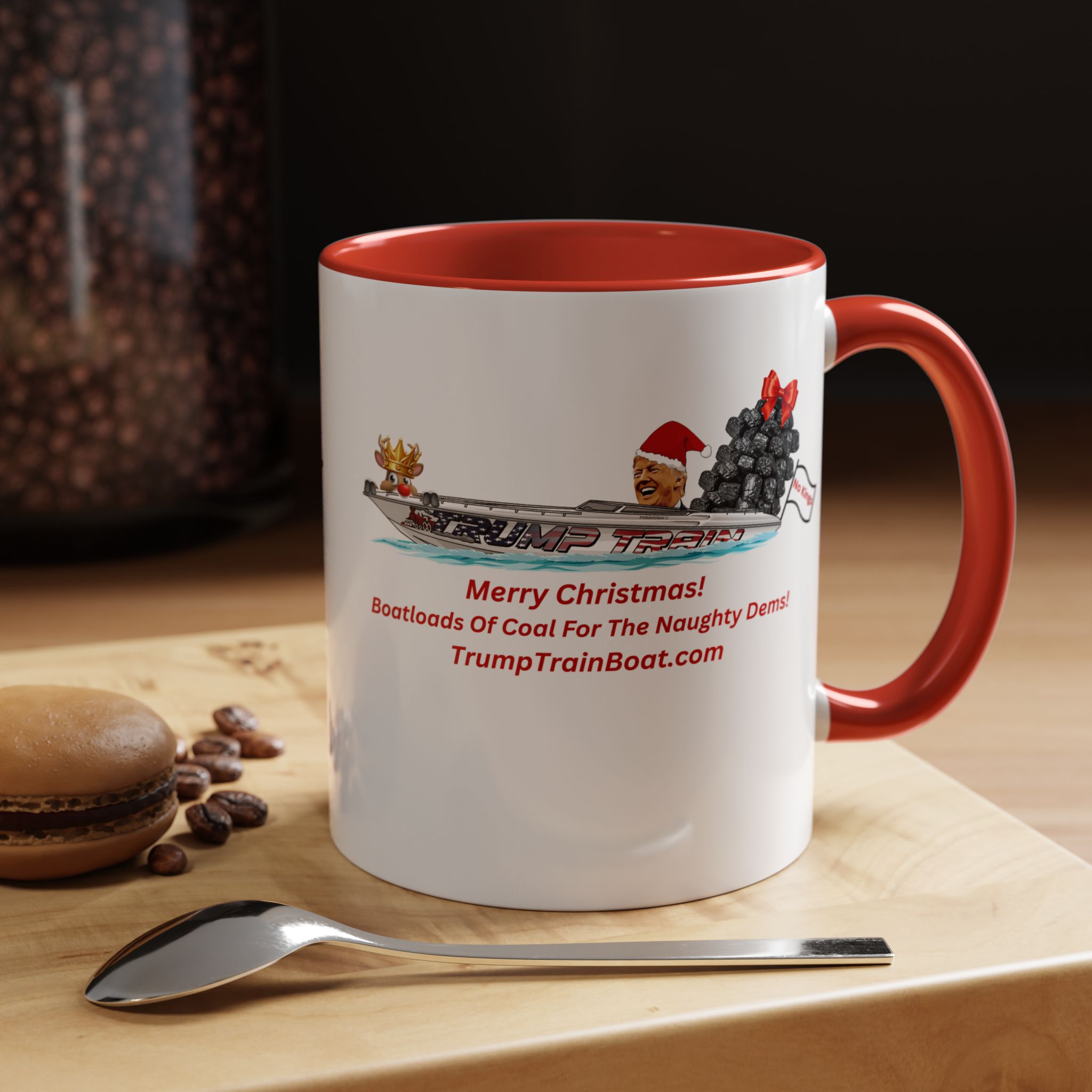 Merry Christmas Patriots Coffee Mug - Image 5
