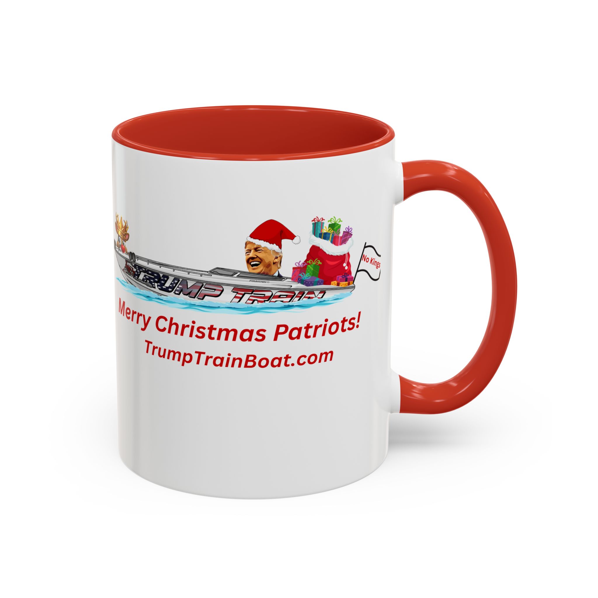 Merry Christmas Patriots Coffee Mug - Image 6