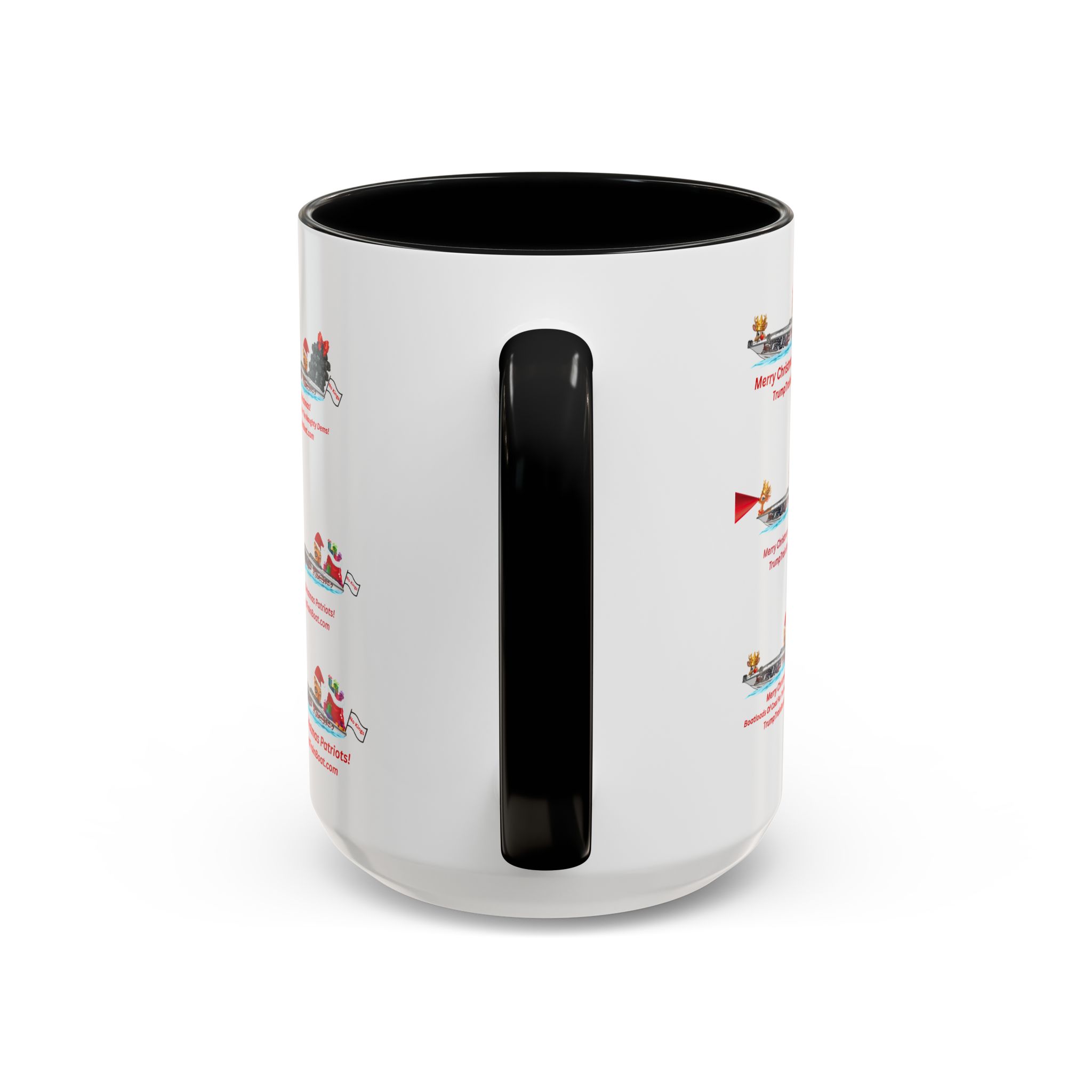Christmas Multiple Trump Santa Coffee Mug - Image 28