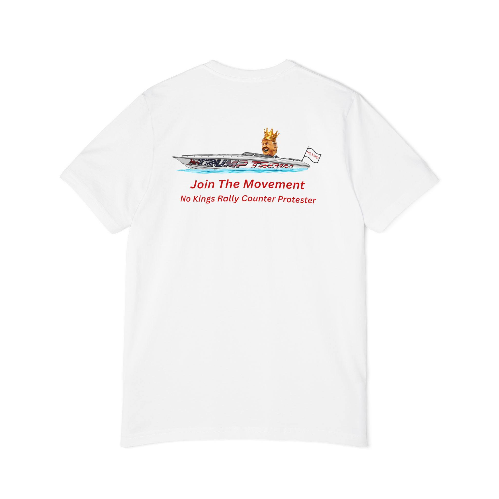 No Kings Rally Counter Protest Tee - Image 2