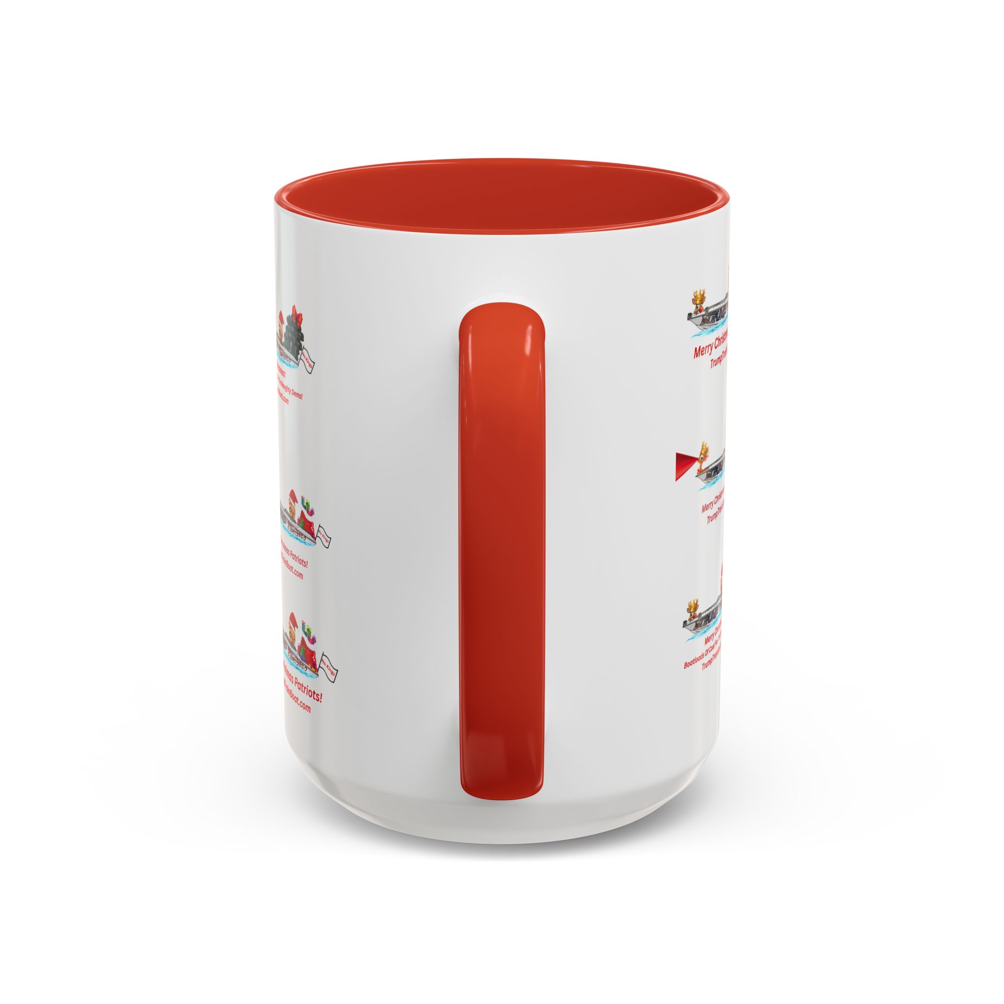 Christmas Multiple Trump Santa Coffee Mug - Image 46